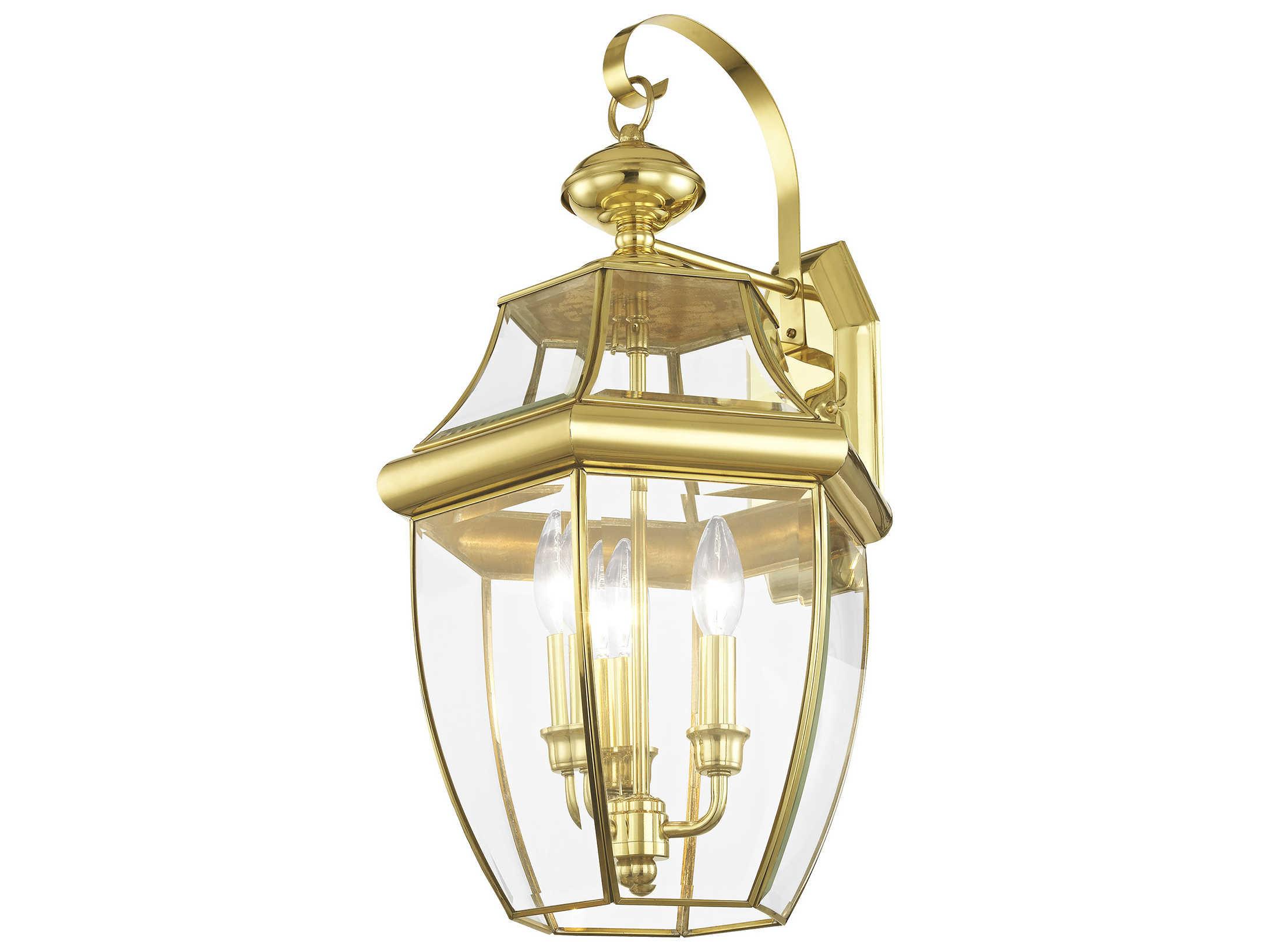 Livex Lighting Monterey 3 - Light Outdoor Wall Light