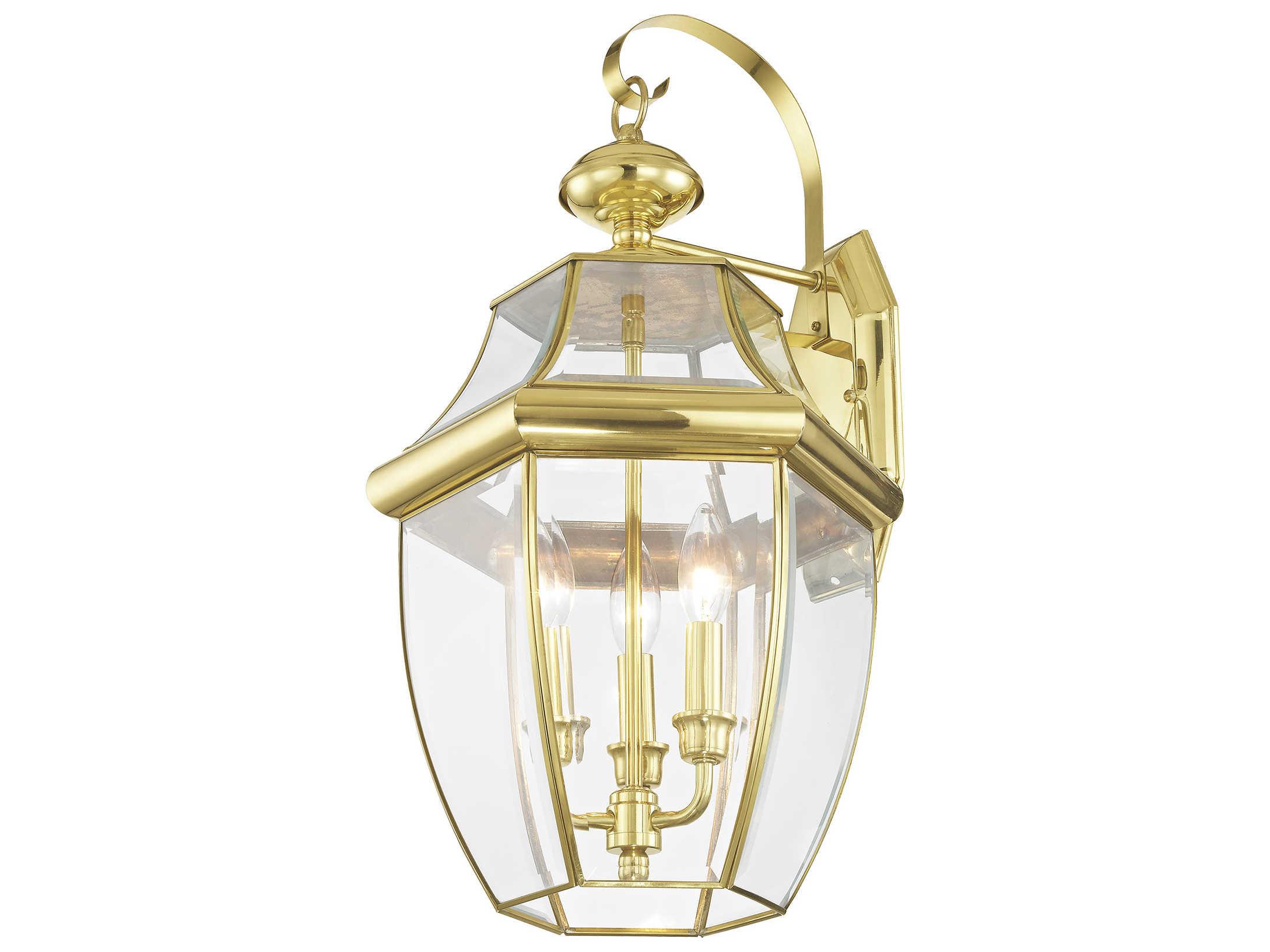 Livex Lighting Monterey 3 - Light Outdoor Wall Light