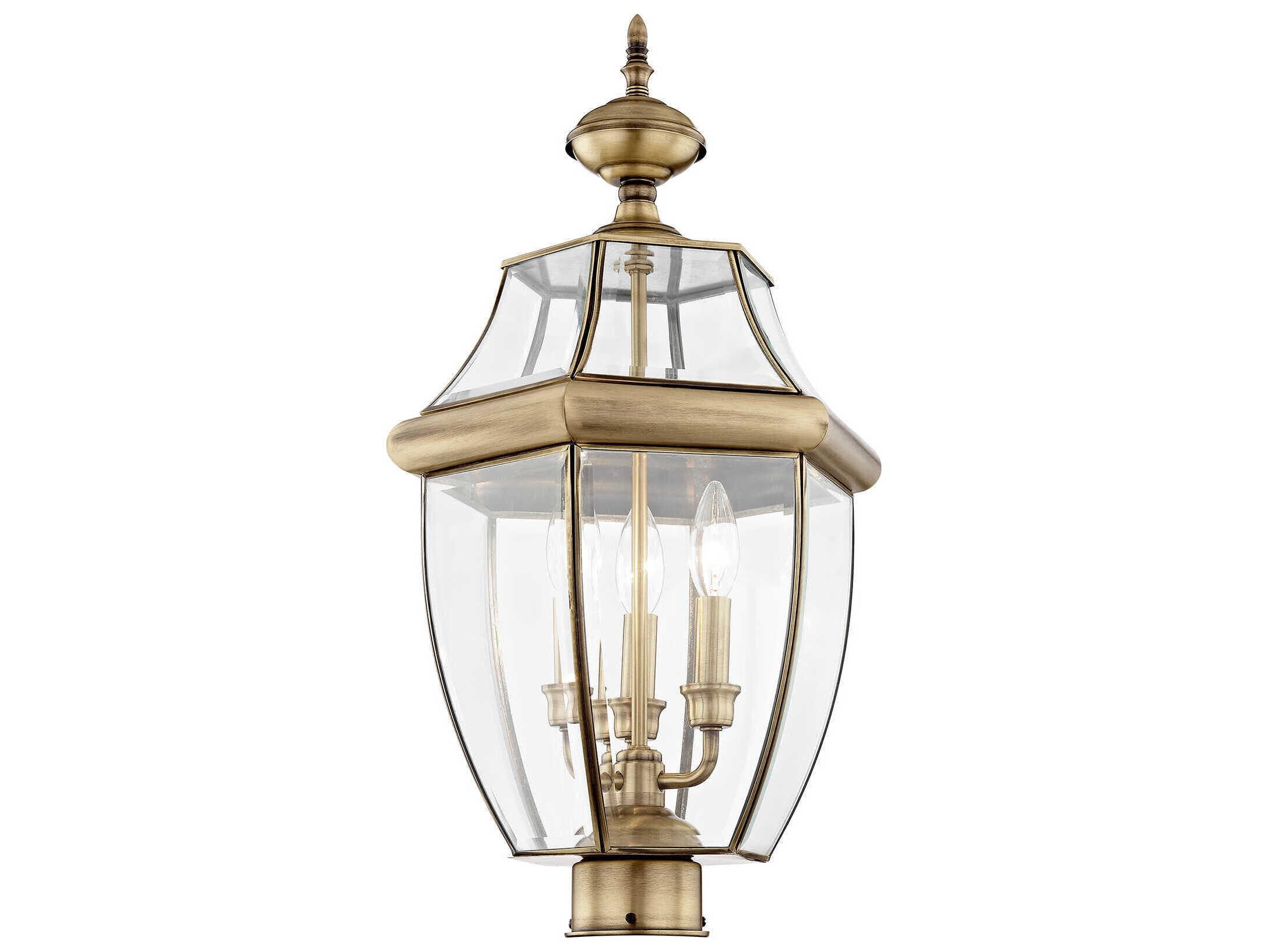 Livex Lighting Monterey 3 - Light Outdoor Post Light