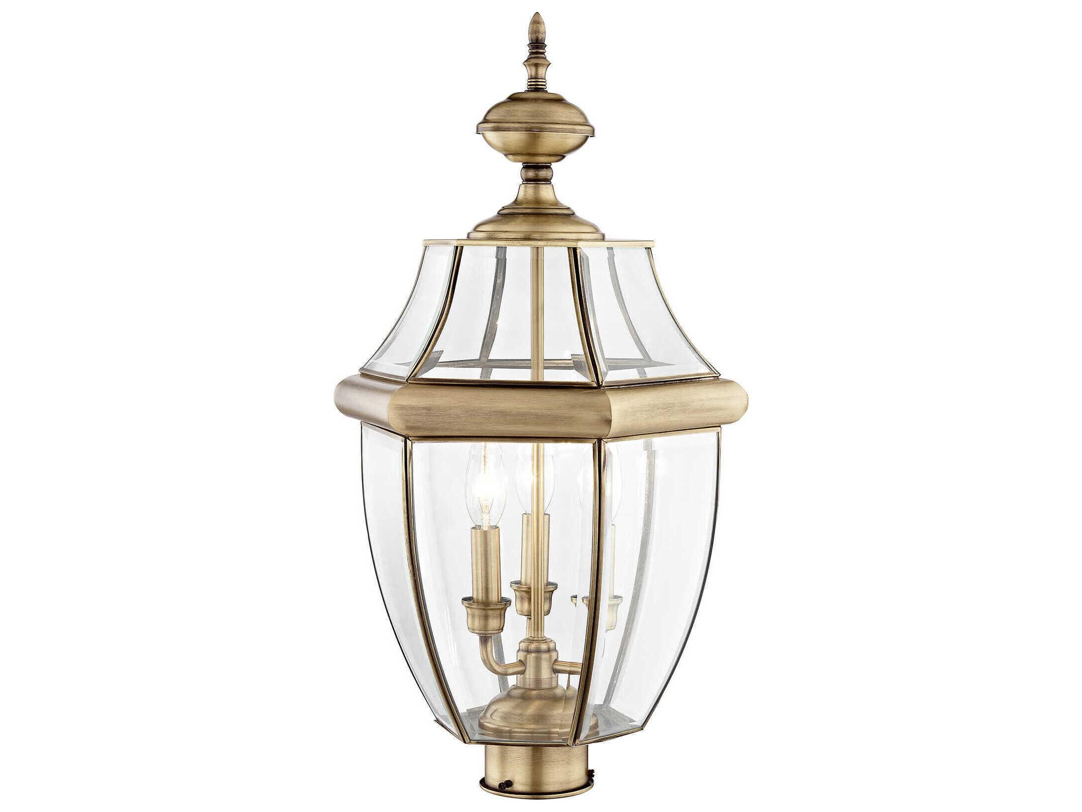 Livex Lighting Monterey 3 - Light Outdoor Post Light