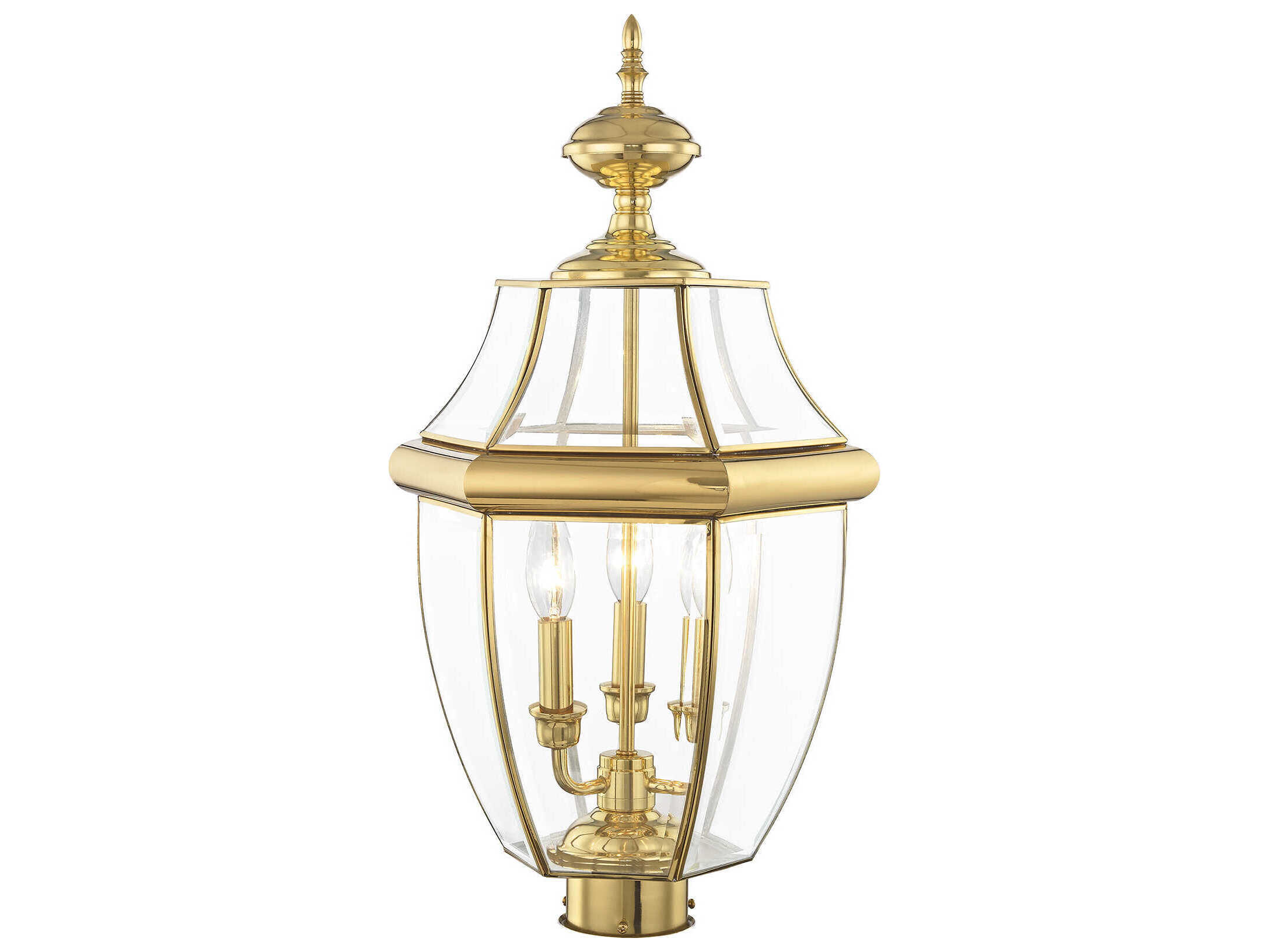 Livex Lighting Monterey 3 - Light Outdoor Post Light