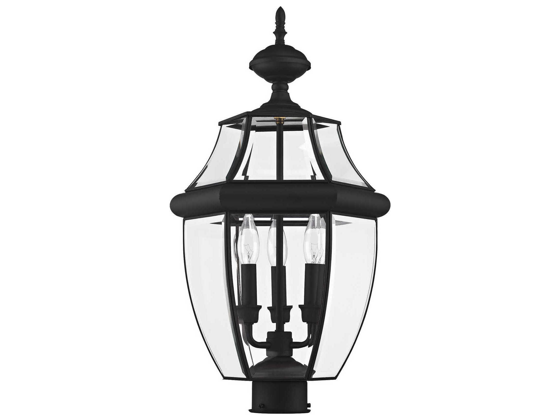 Livex Lighting Monterey 3 - Light Outdoor Post Light