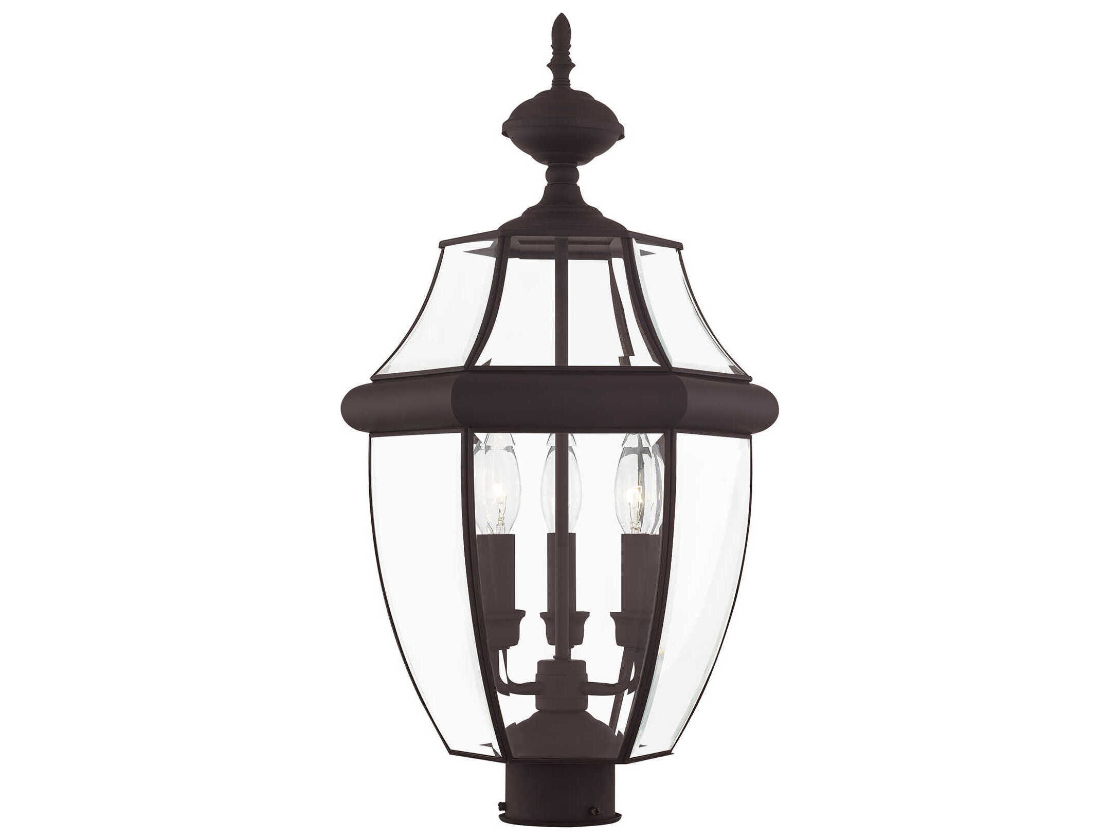 Livex Lighting Monterey 3 - Light Outdoor Post Light