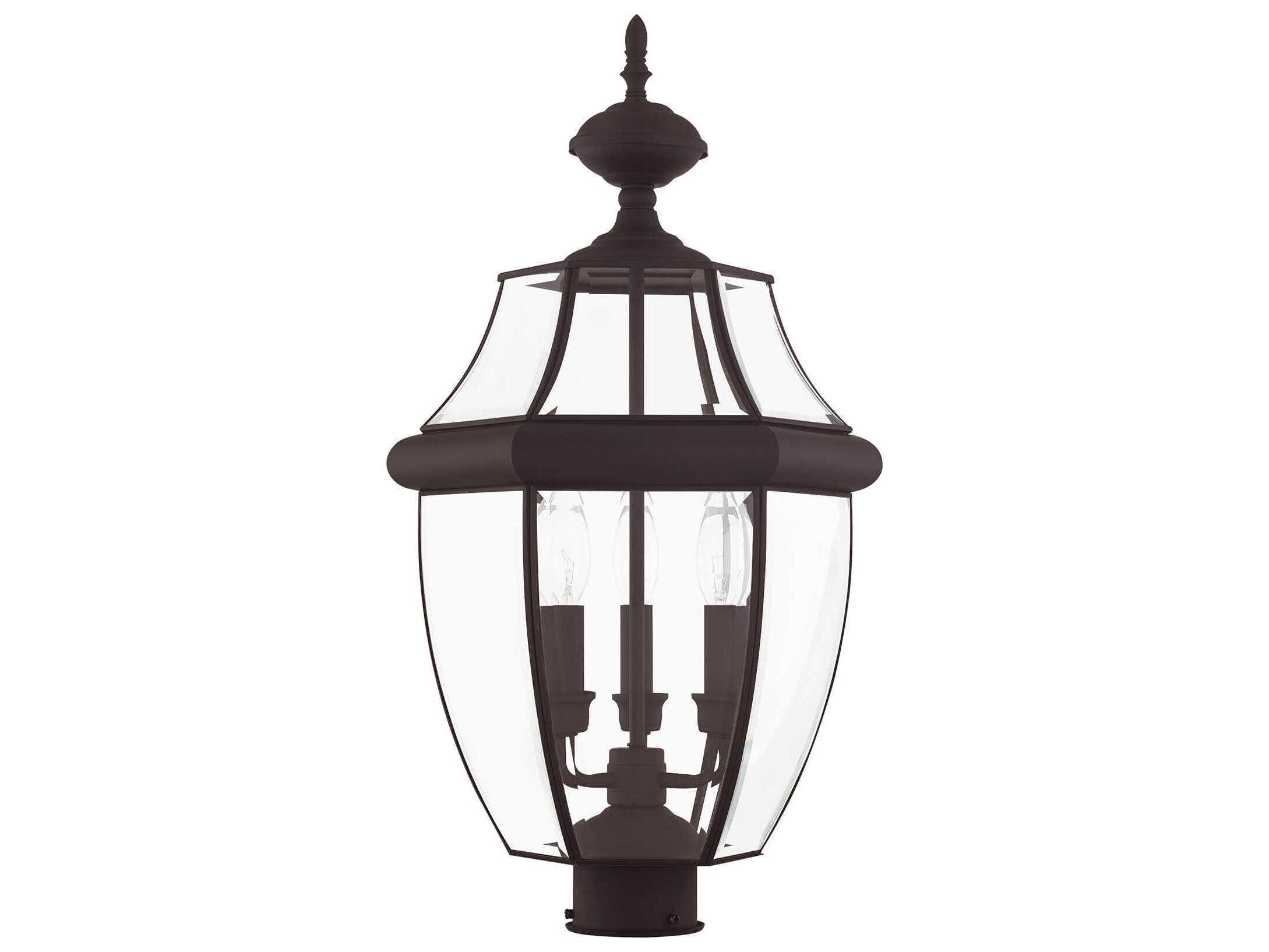 Livex Lighting Monterey 3 - Light Outdoor Post Light