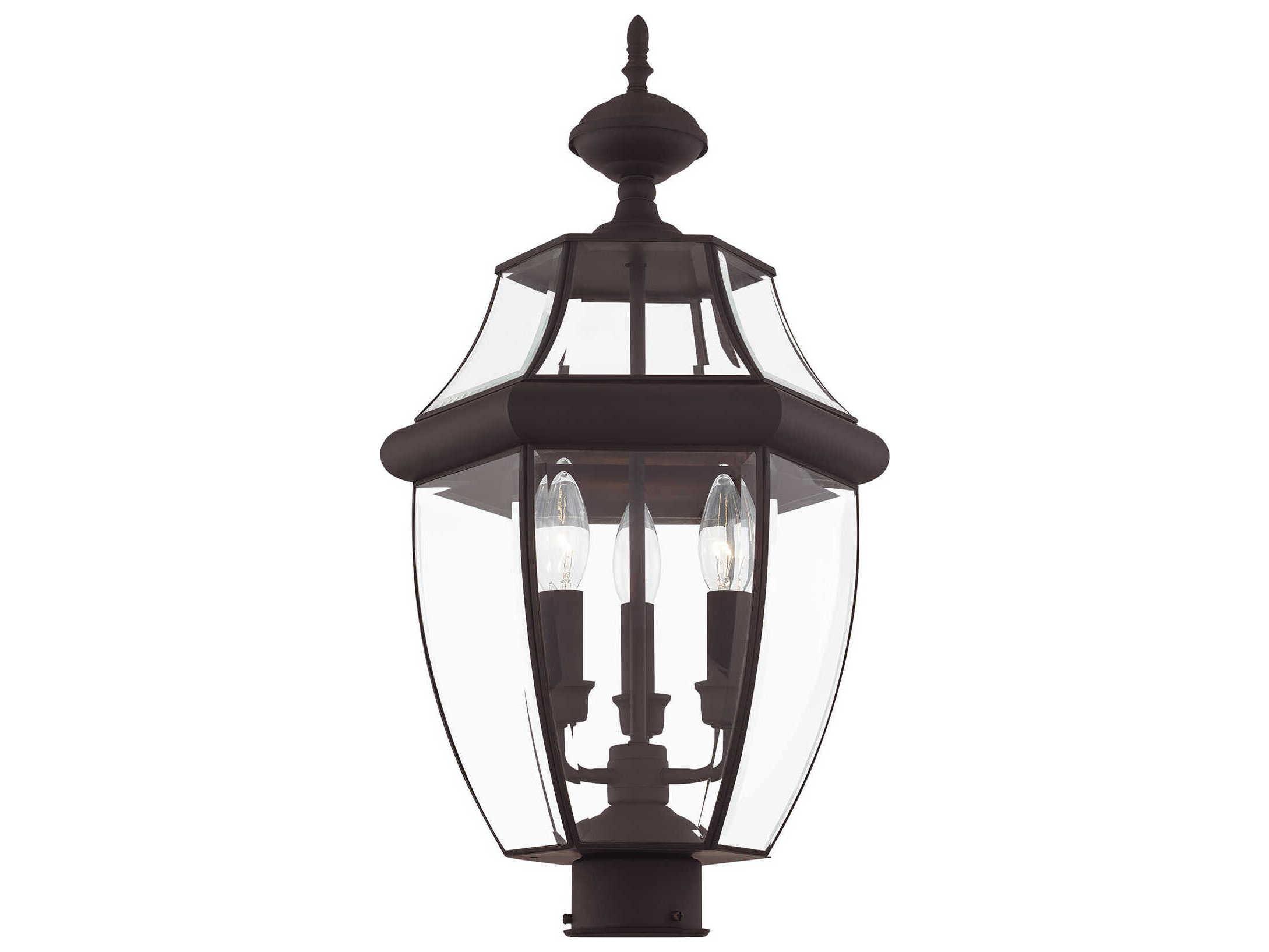 Livex Lighting Monterey 3 - Light Outdoor Post Light
