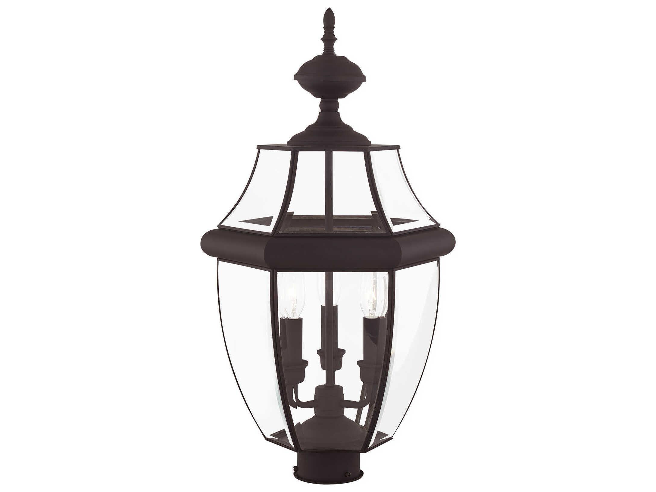 Livex Lighting Monterey 3 - Light Outdoor Post Light