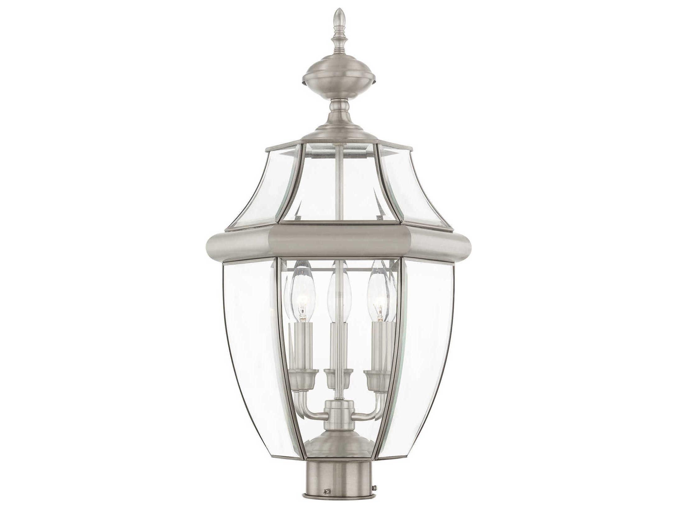 Livex Lighting Monterey 3 - Light Outdoor Post Light