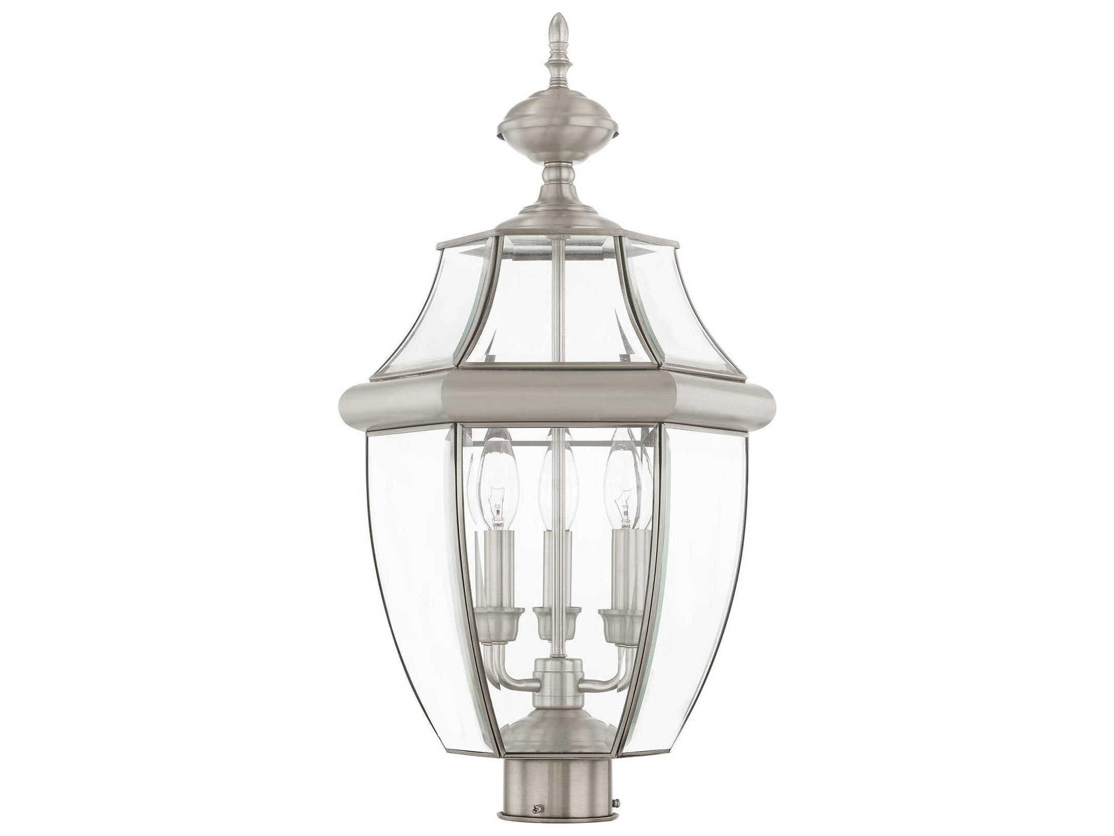 Livex Lighting Monterey 3 - Light Outdoor Post Light