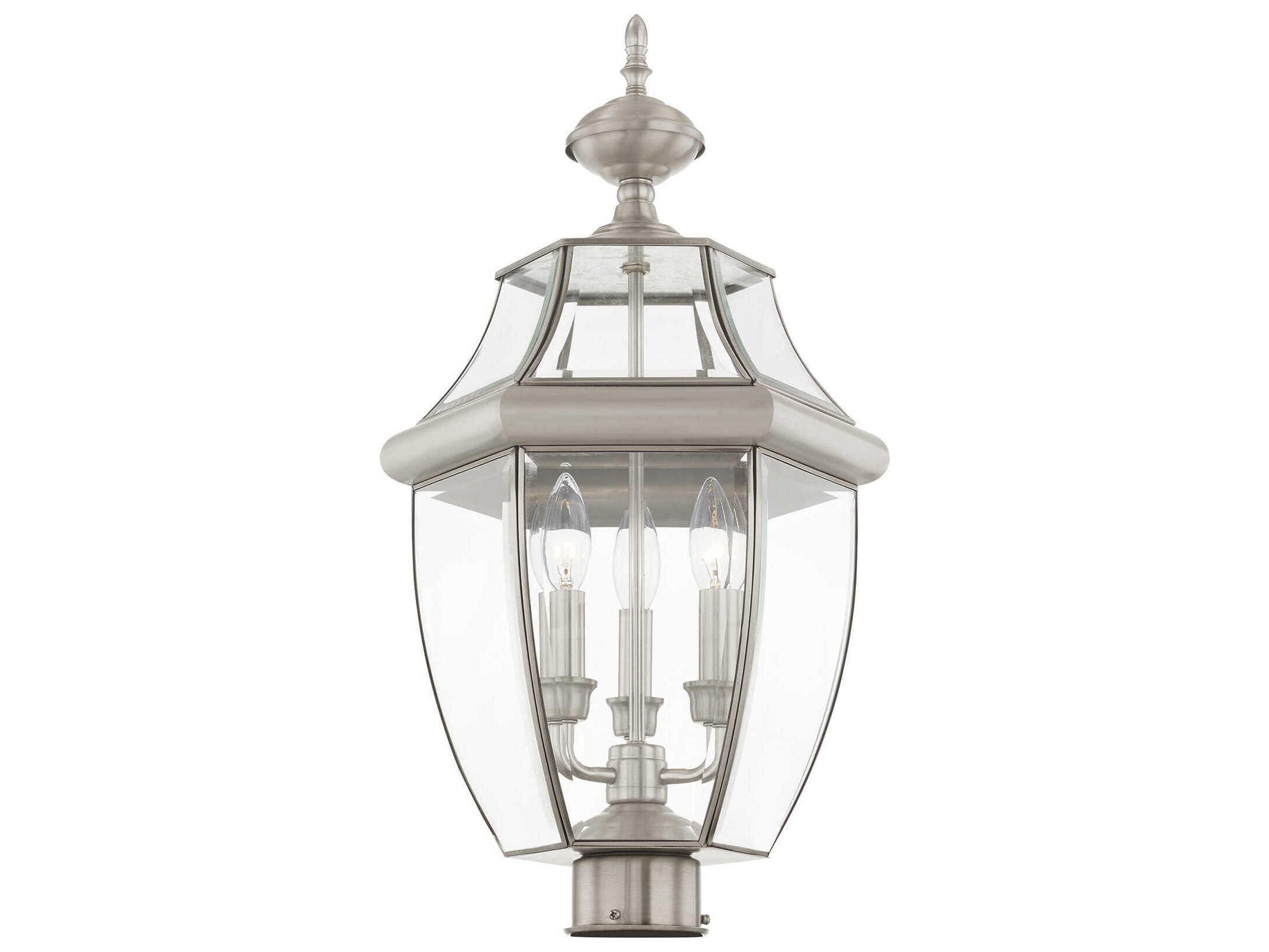 Livex Lighting Monterey 3 - Light Outdoor Post Light