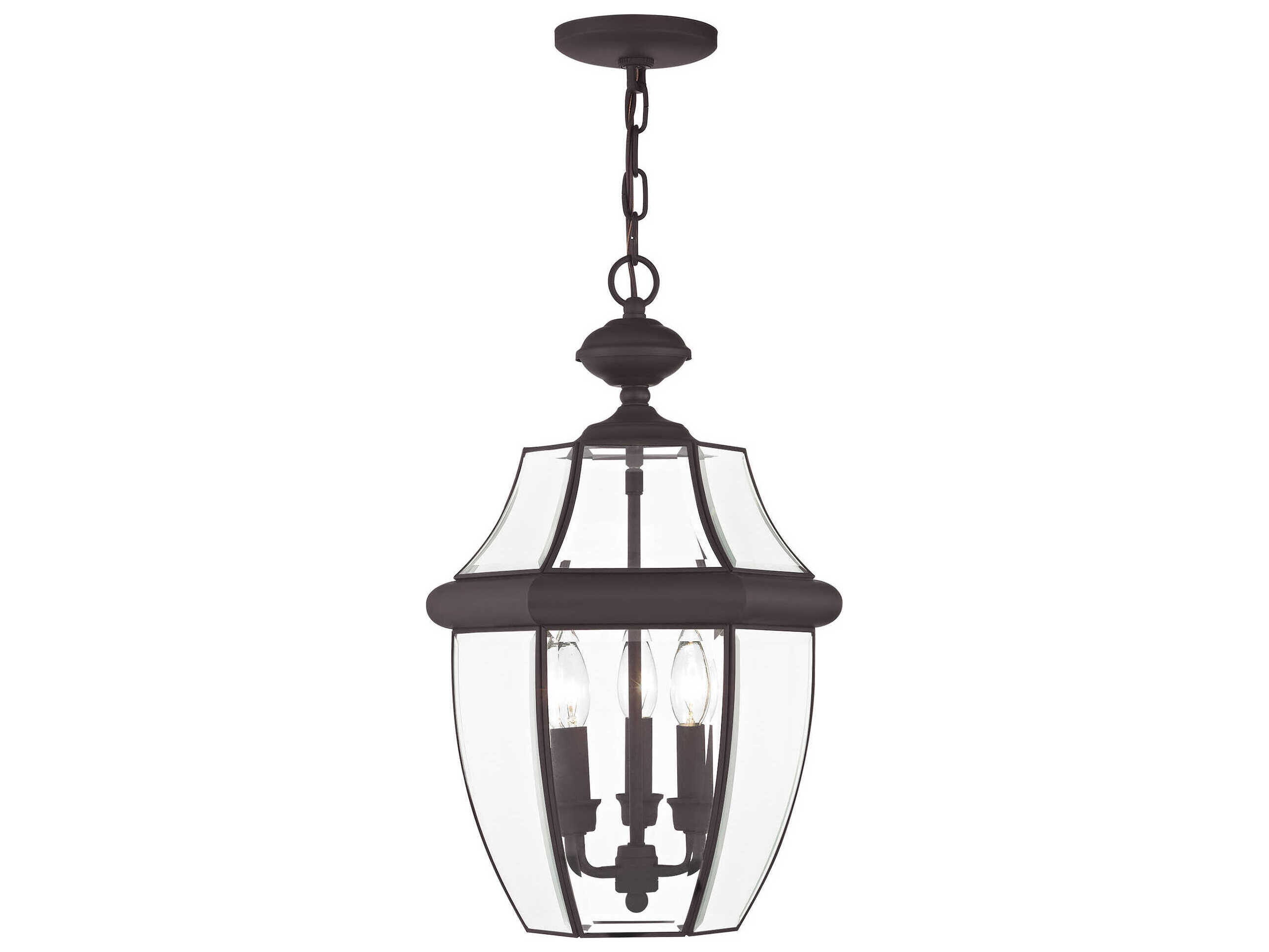 Livex Lighting Monterey 3 - Light Outdoor Hanging Light