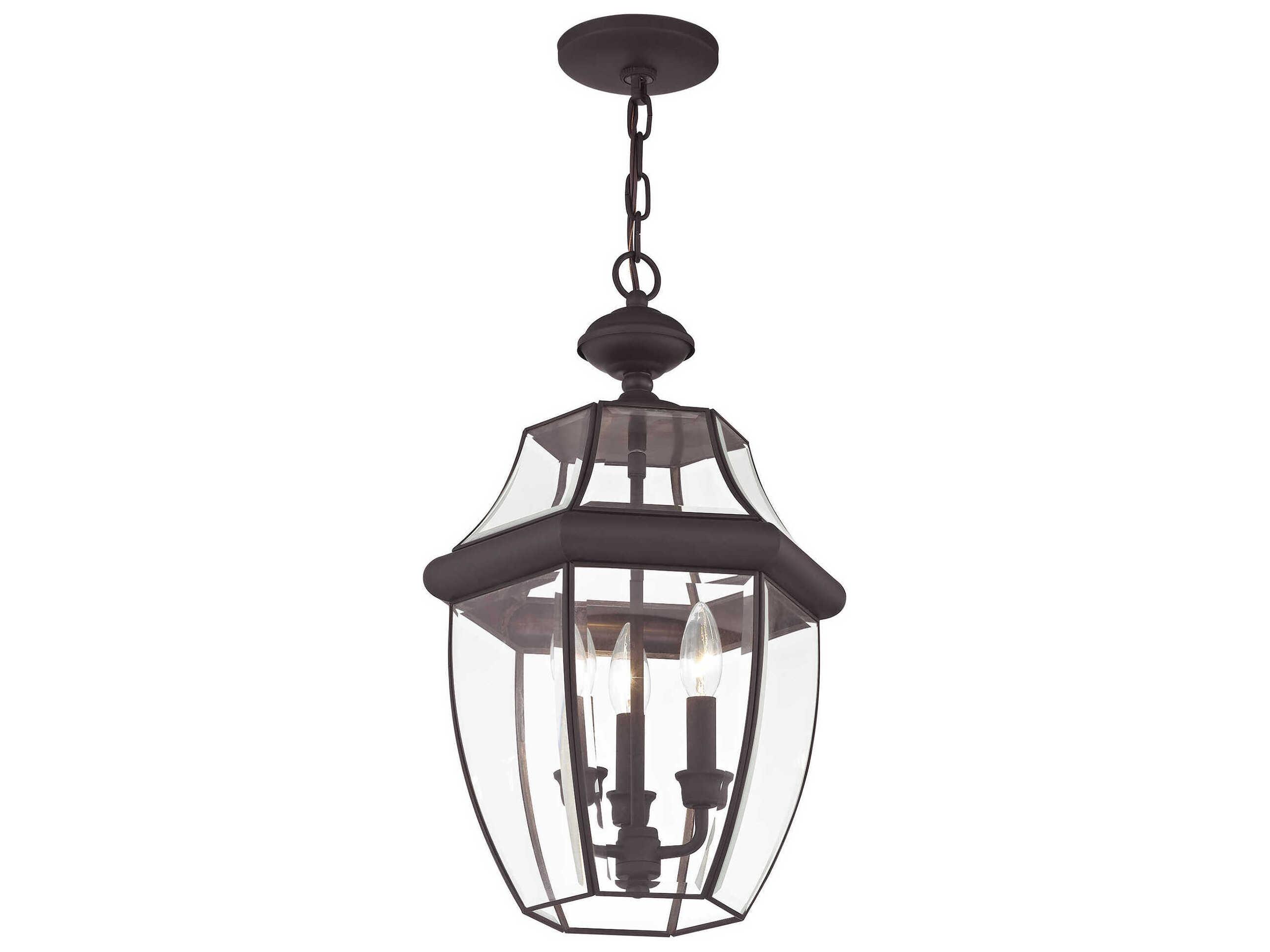 Livex Lighting Monterey 3 - Light Outdoor Hanging Light