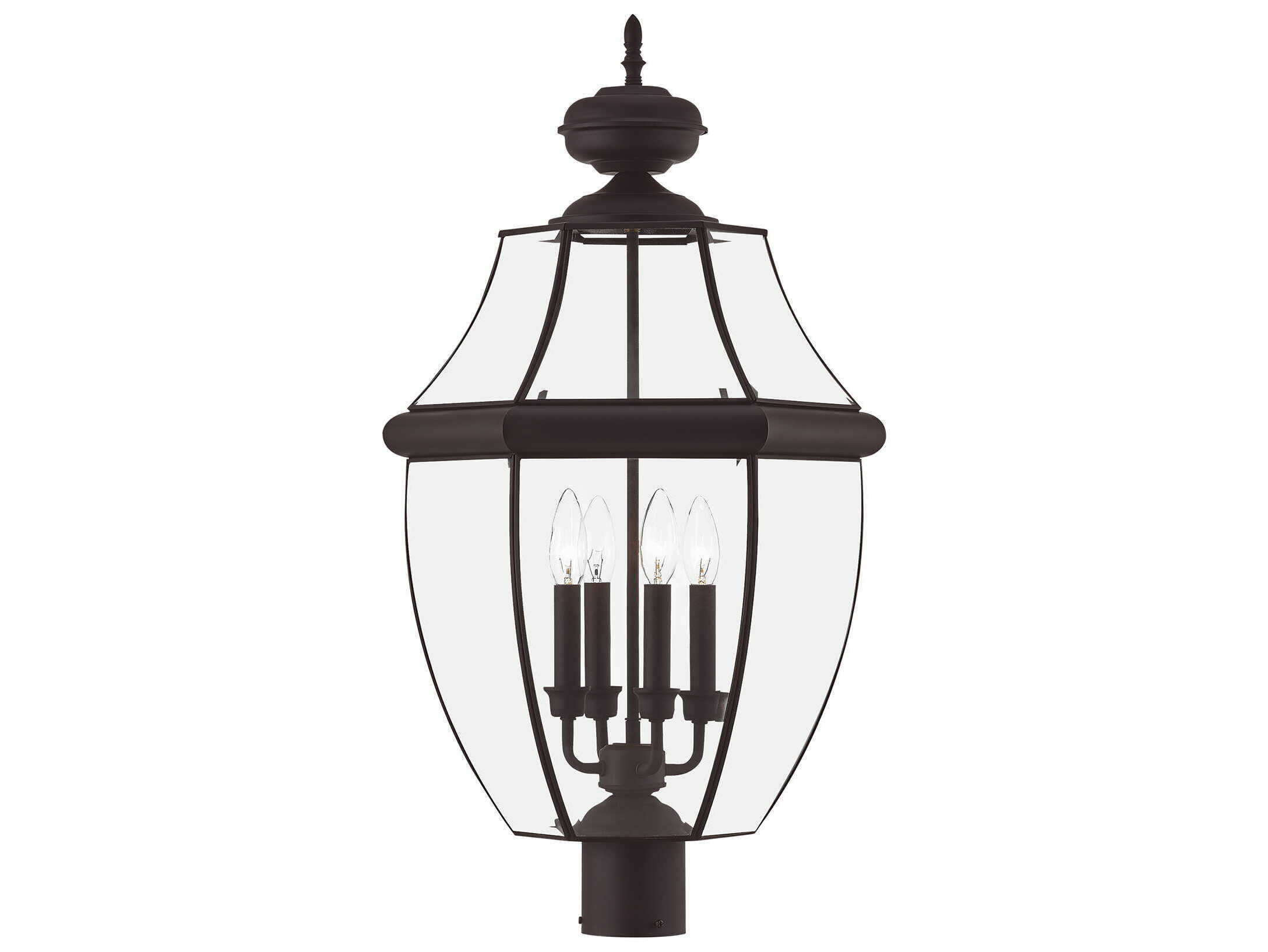 Livex Lighting Monterey 4 - Light Outdoor Post Light
