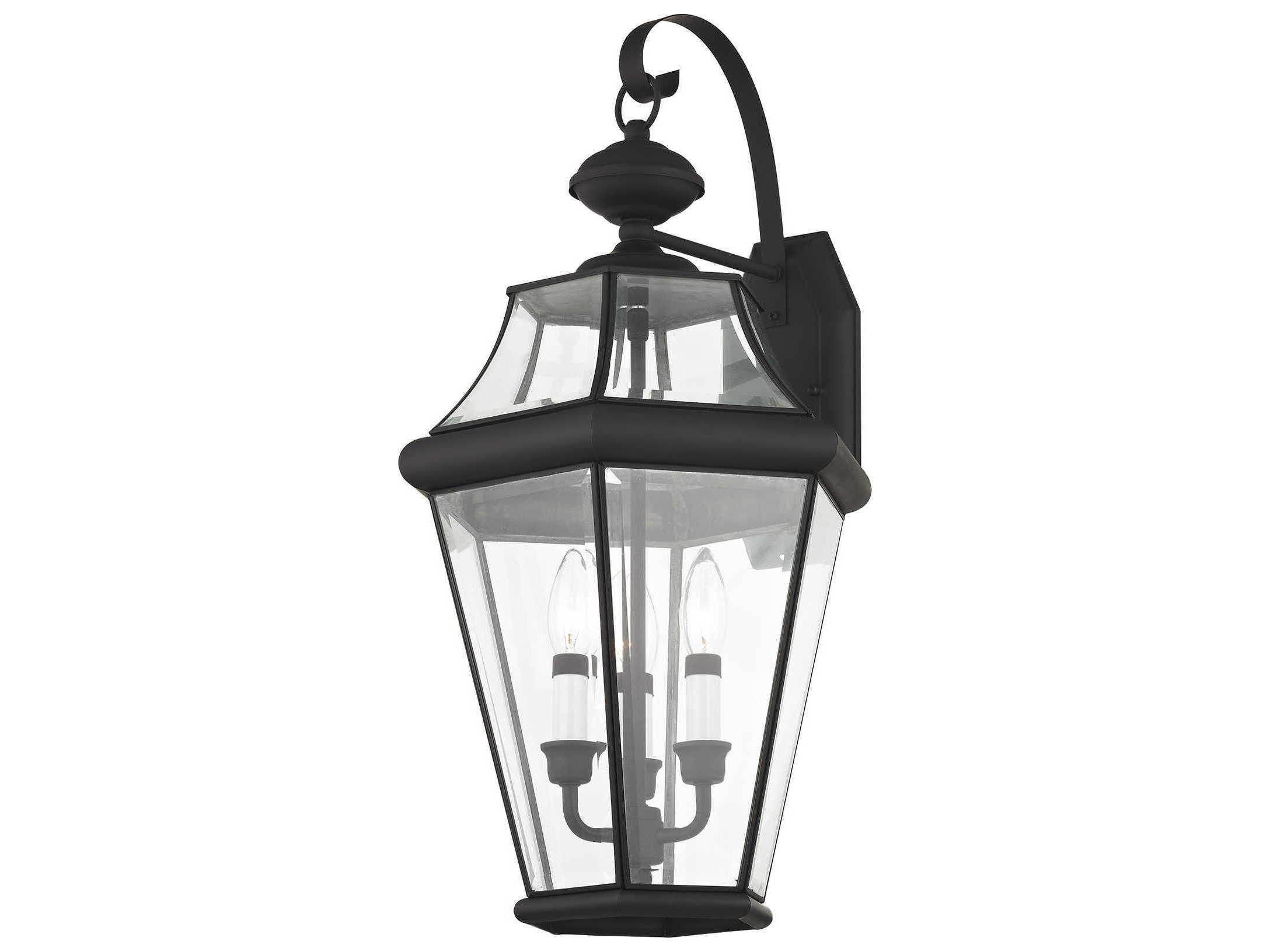 Livex Lighting Georgetown 3 - Light Outdoor Wall Light