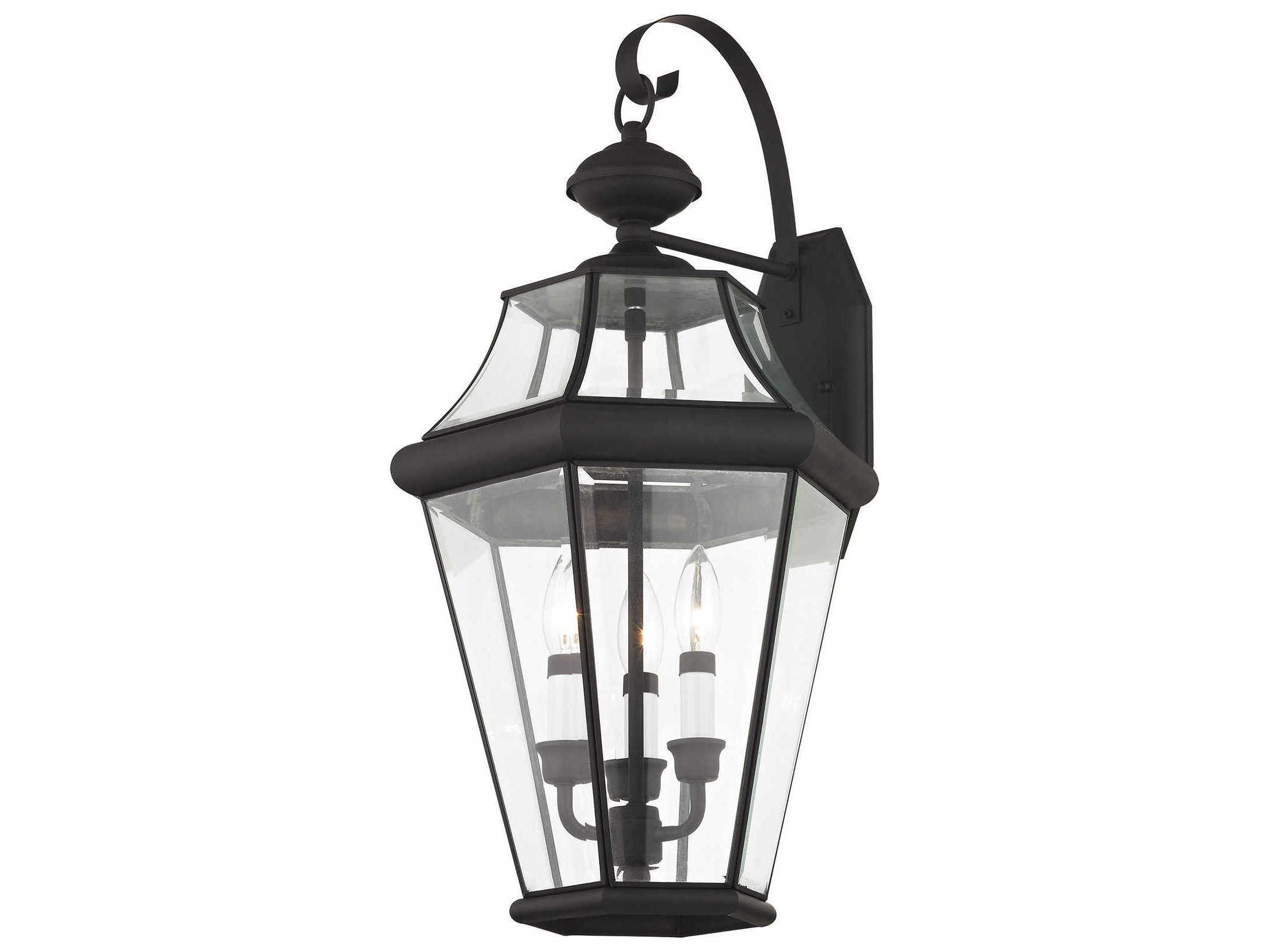 Livex Lighting Georgetown 3 - Light Outdoor Wall Light