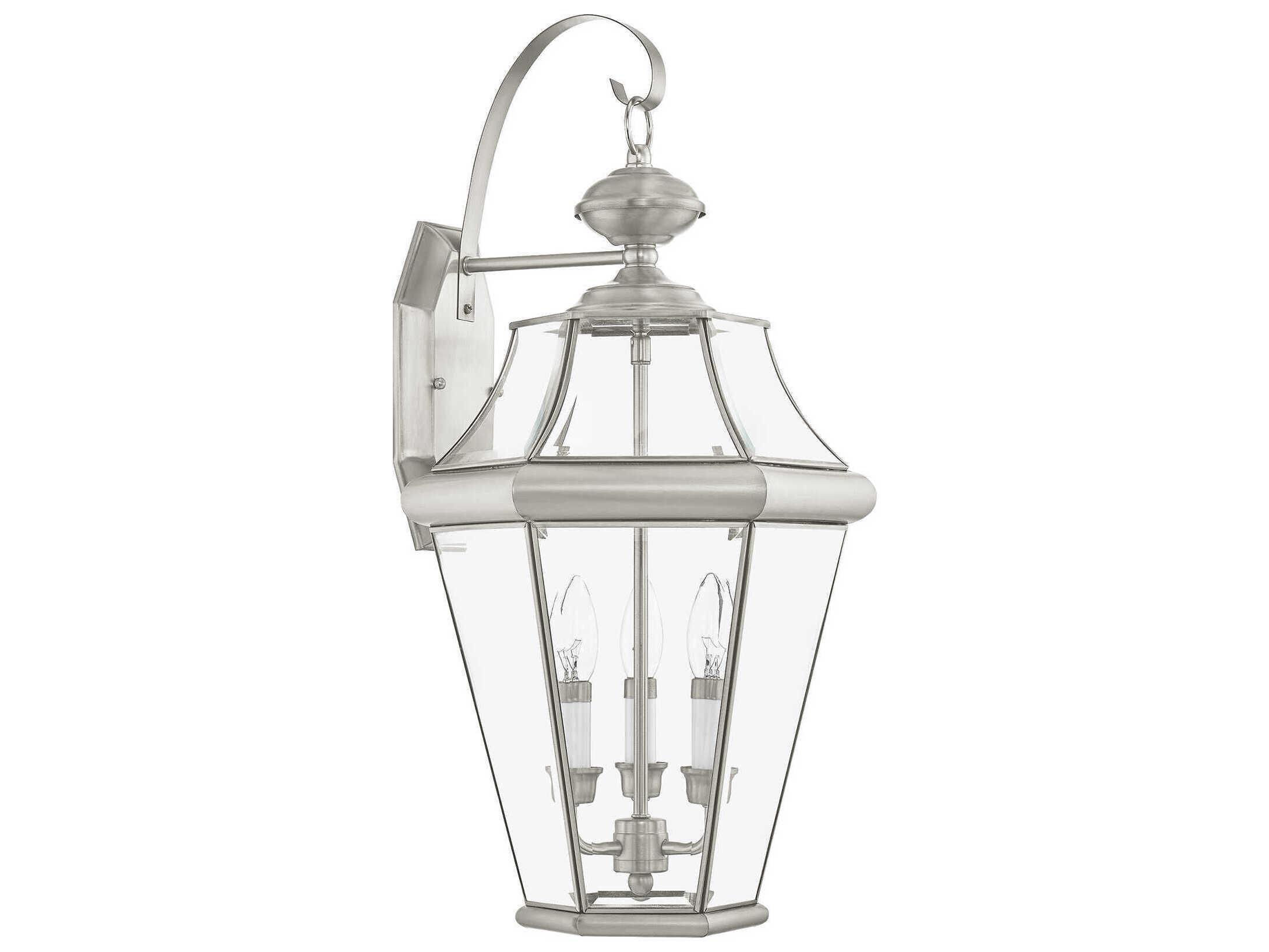 Livex Lighting Georgetown 3 - Light Outdoor Wall Light