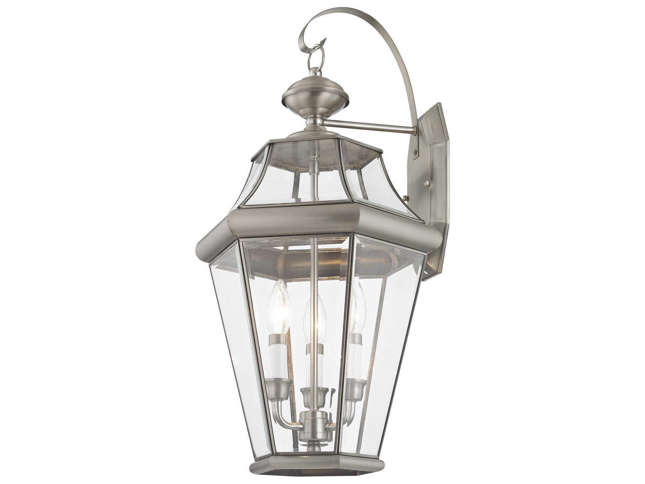 Livex Lighting Georgetown 3 - Light Outdoor Wall Light