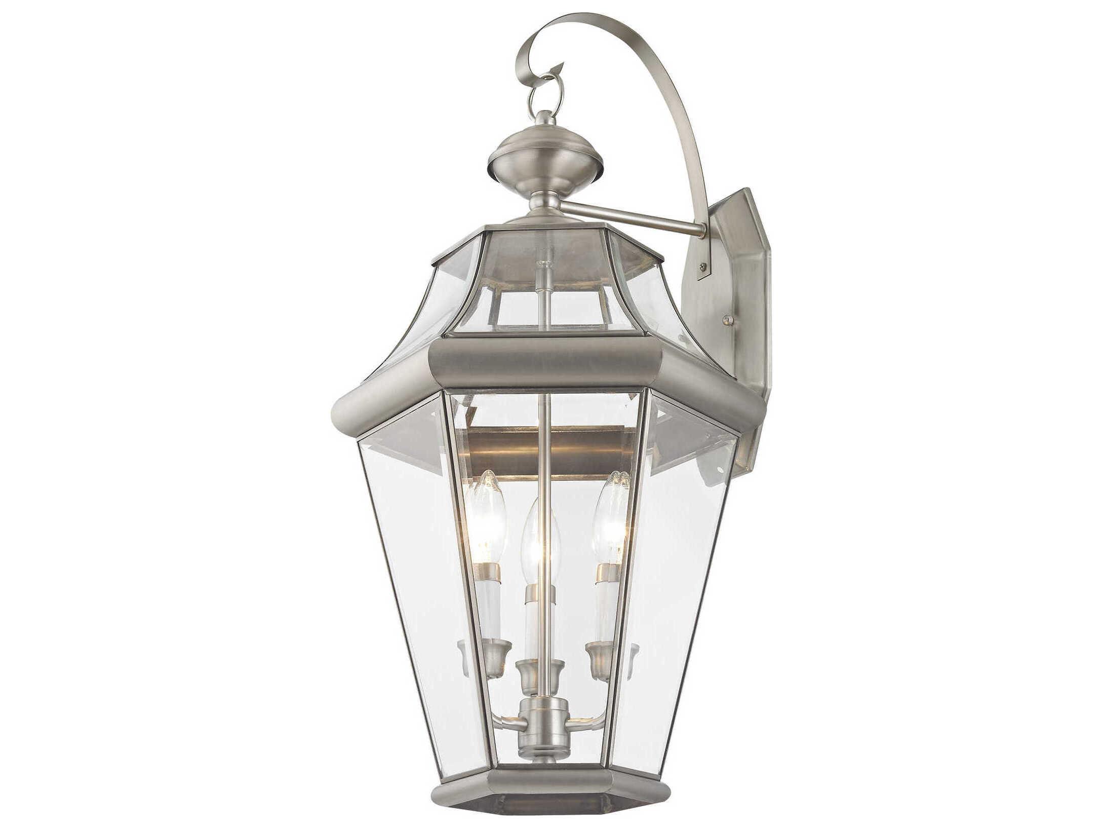 Livex Lighting Georgetown 3 - Light Outdoor Wall Light