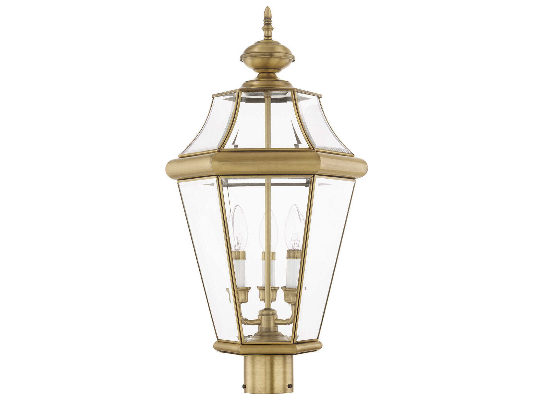 Livex Lighting Georgetown 3 - Light Outdoor Post Light