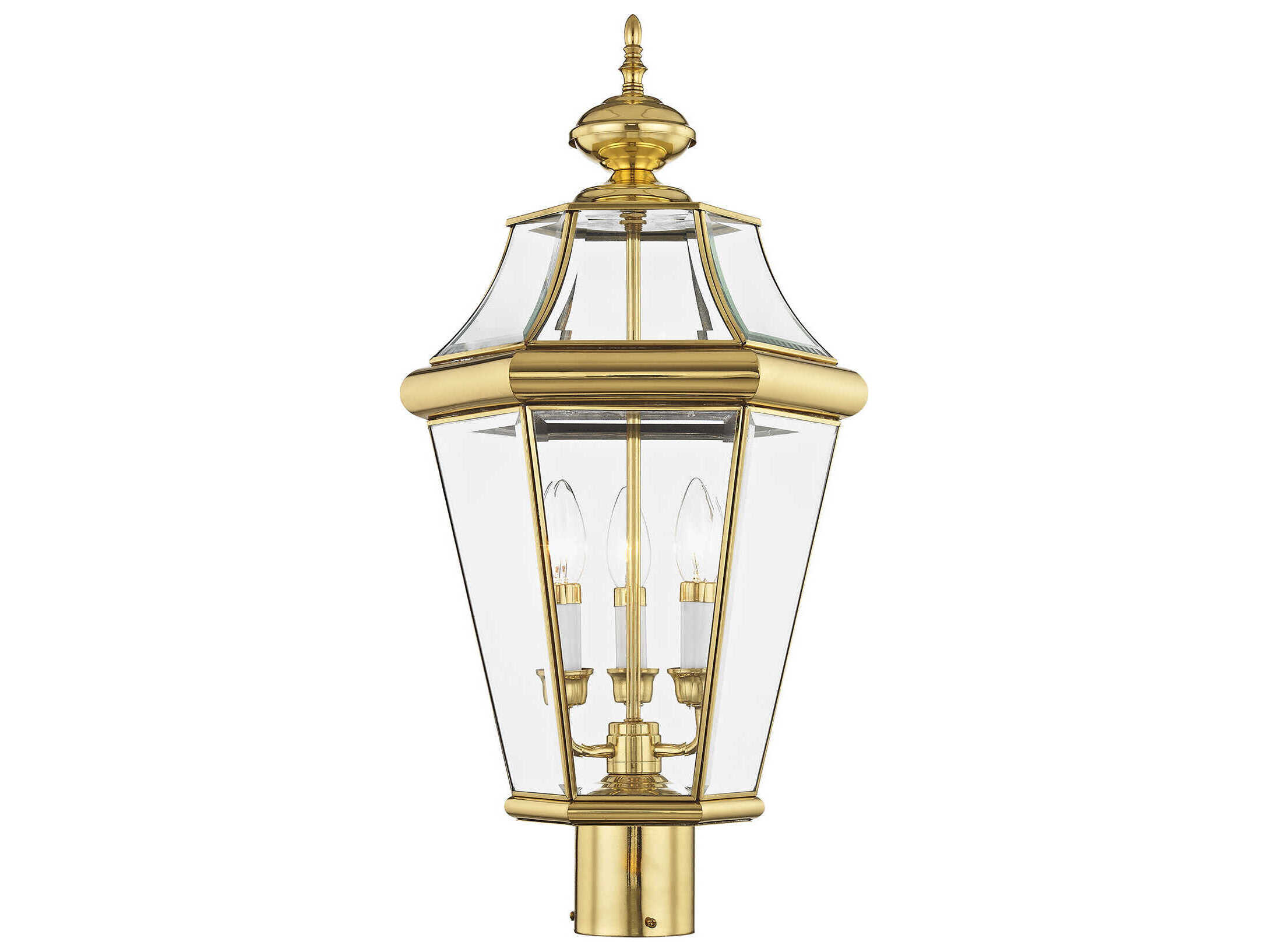 Livex Lighting Georgetown 3 - Light Outdoor Post Light