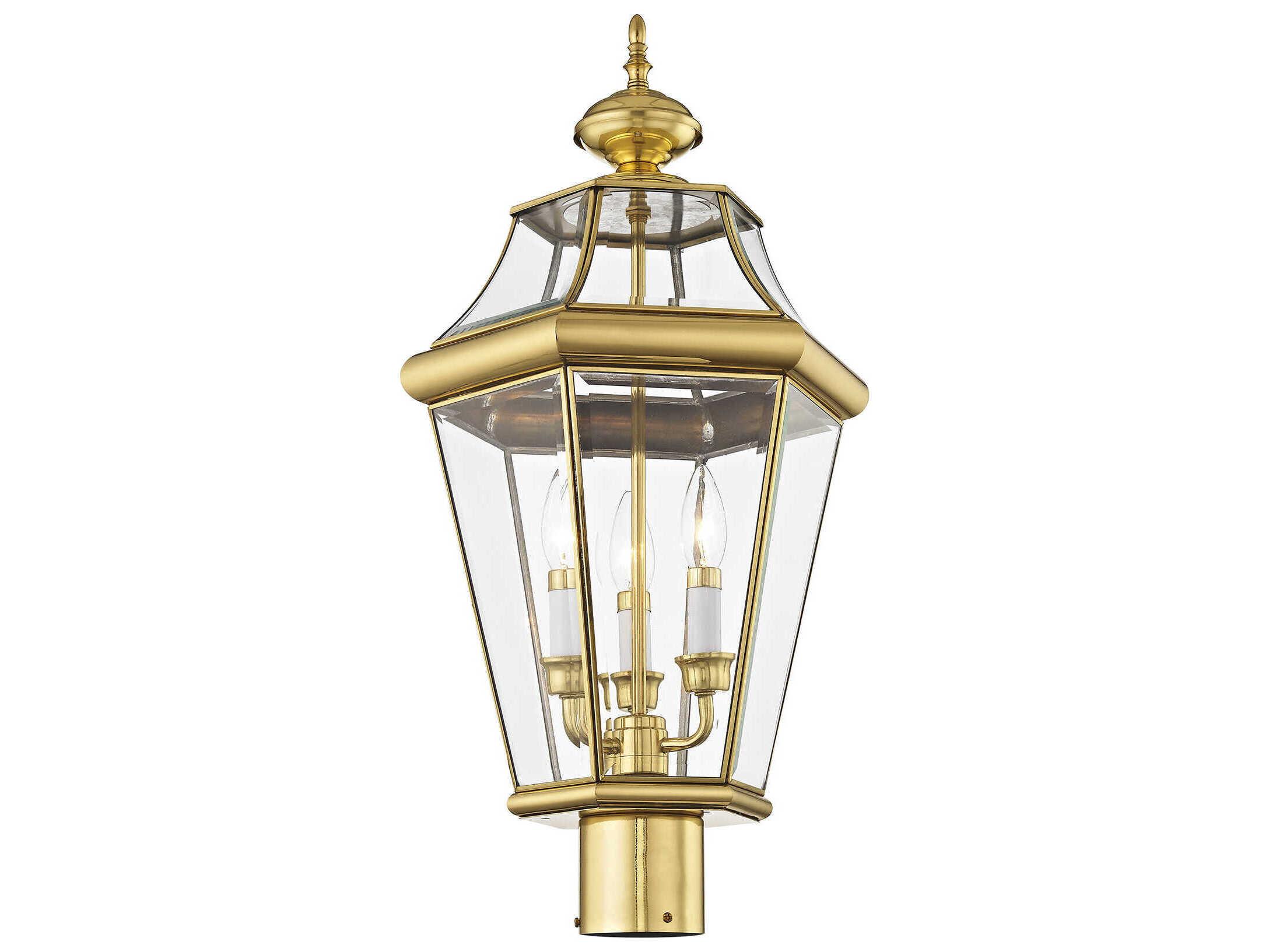 Livex Lighting Georgetown 3 - Light Outdoor Post Light