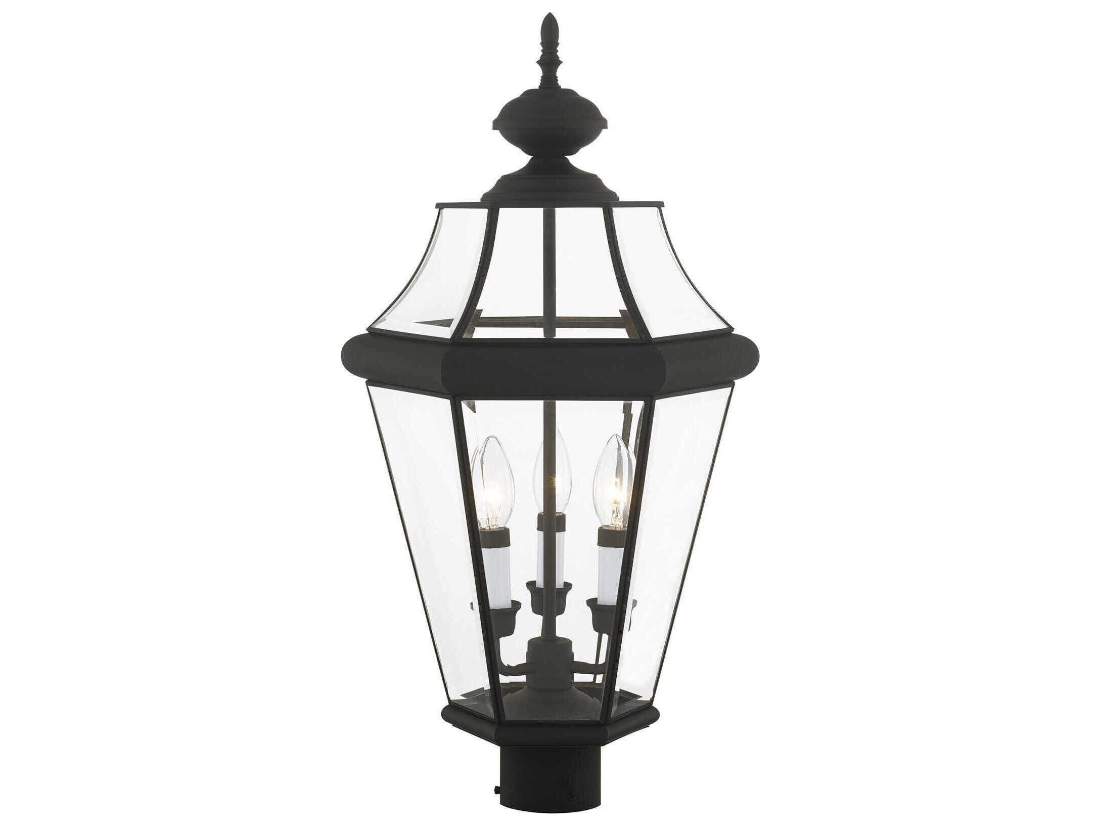 Livex Lighting Georgetown 3 - Light Outdoor Wall Light