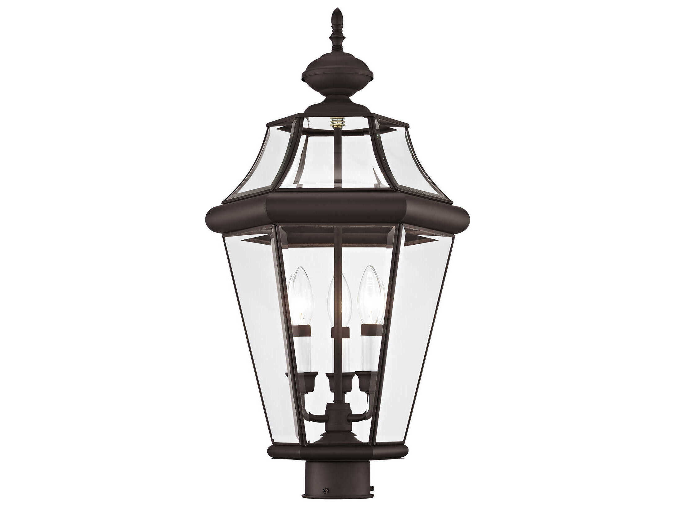 Livex Lighting Georgetown 3 - Light Outdoor Post Light