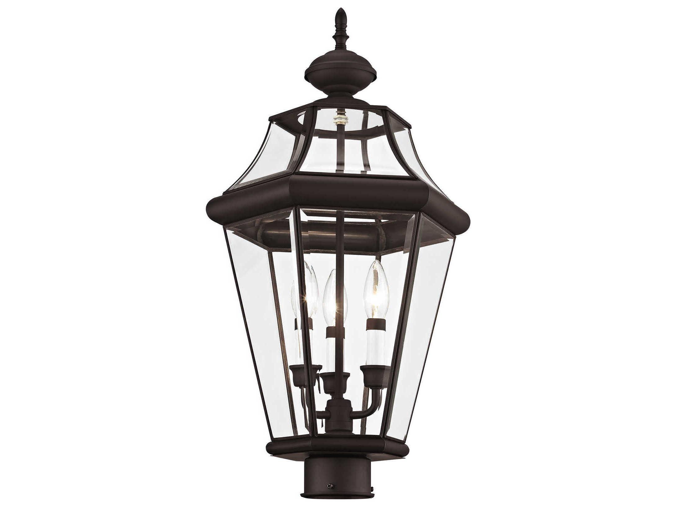 Livex Lighting Georgetown 3 - Light Outdoor Post Light