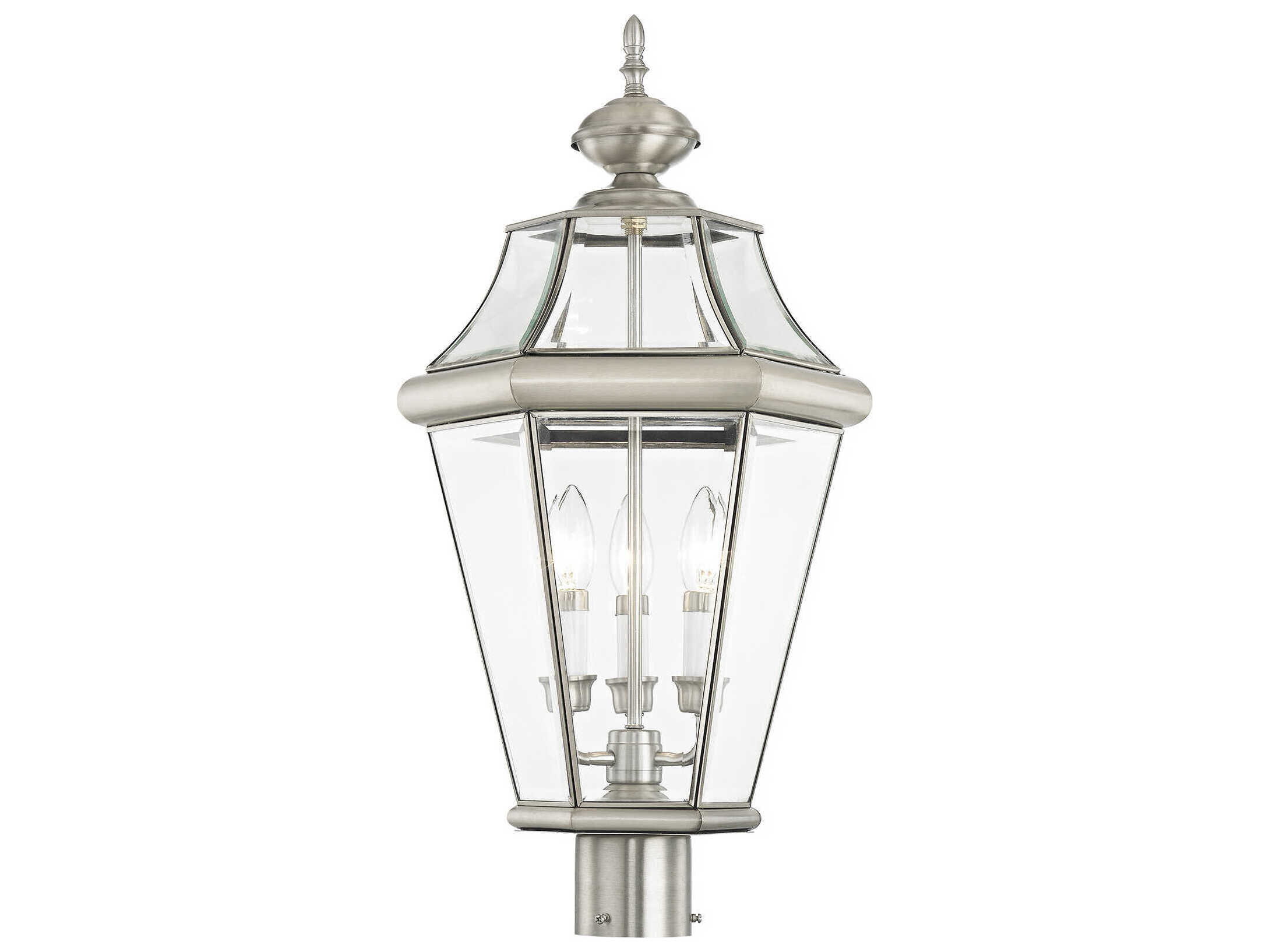Livex Lighting Georgetown 3 - Light Outdoor Post Light