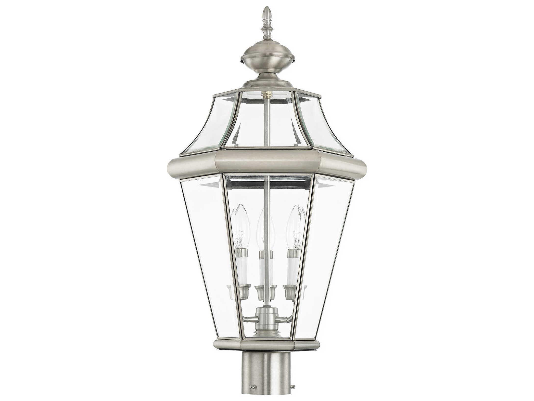 Livex Lighting Georgetown 3 - Light Outdoor Post Light