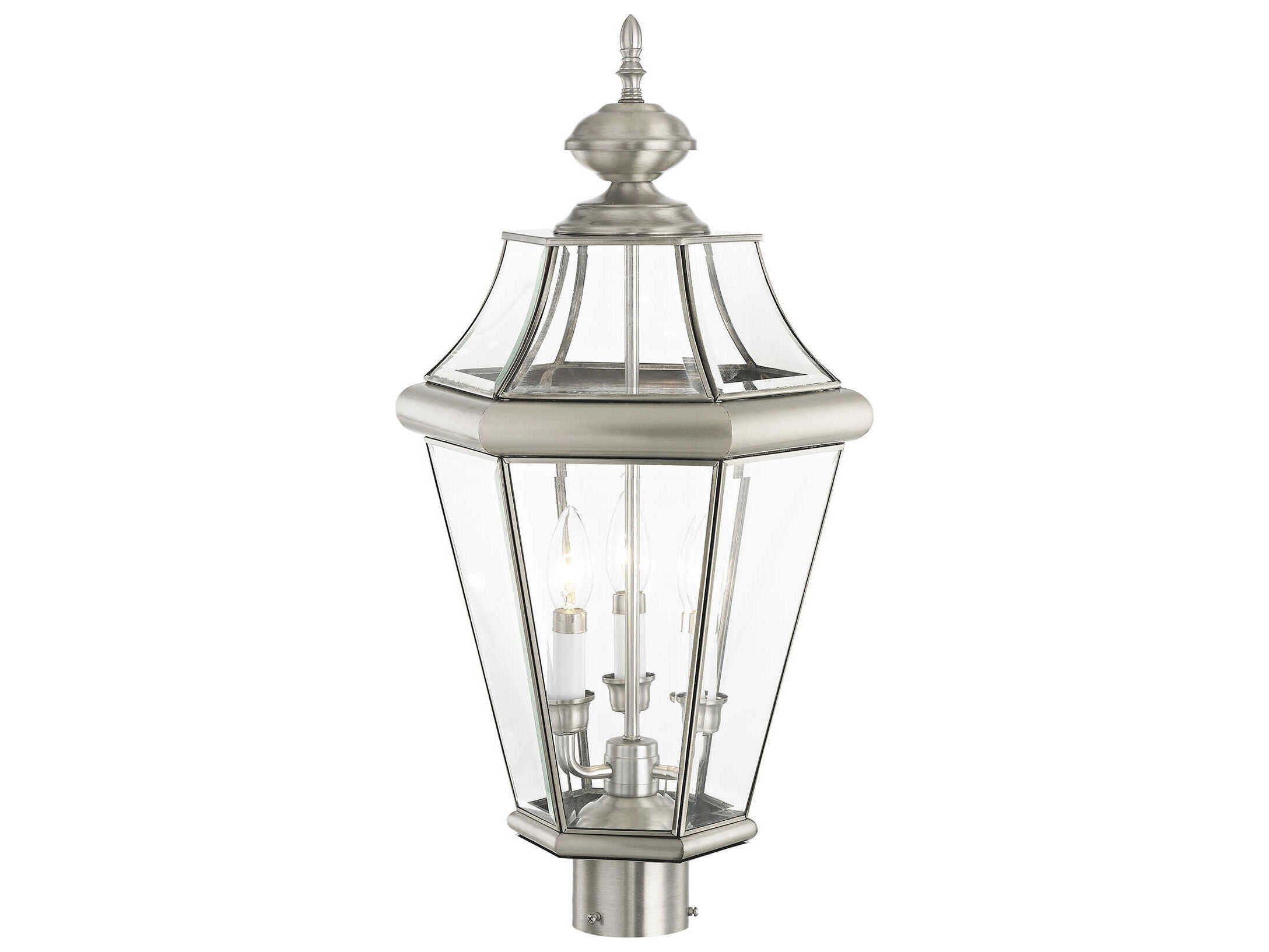 Livex Lighting Georgetown 3 - Light Outdoor Post Light