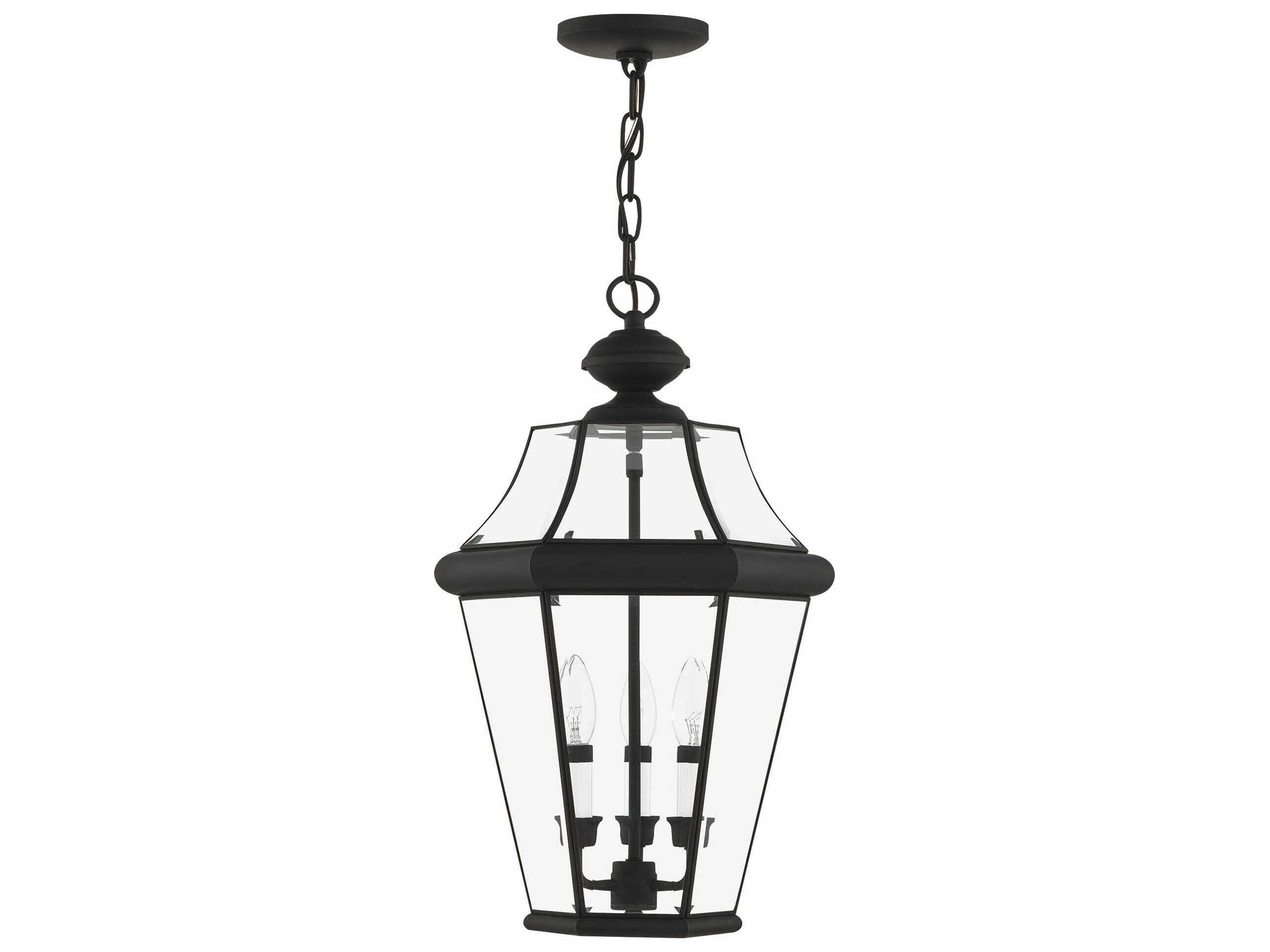 Livex Lighting Georgetown 3 - Light Outdoor Hanging Light