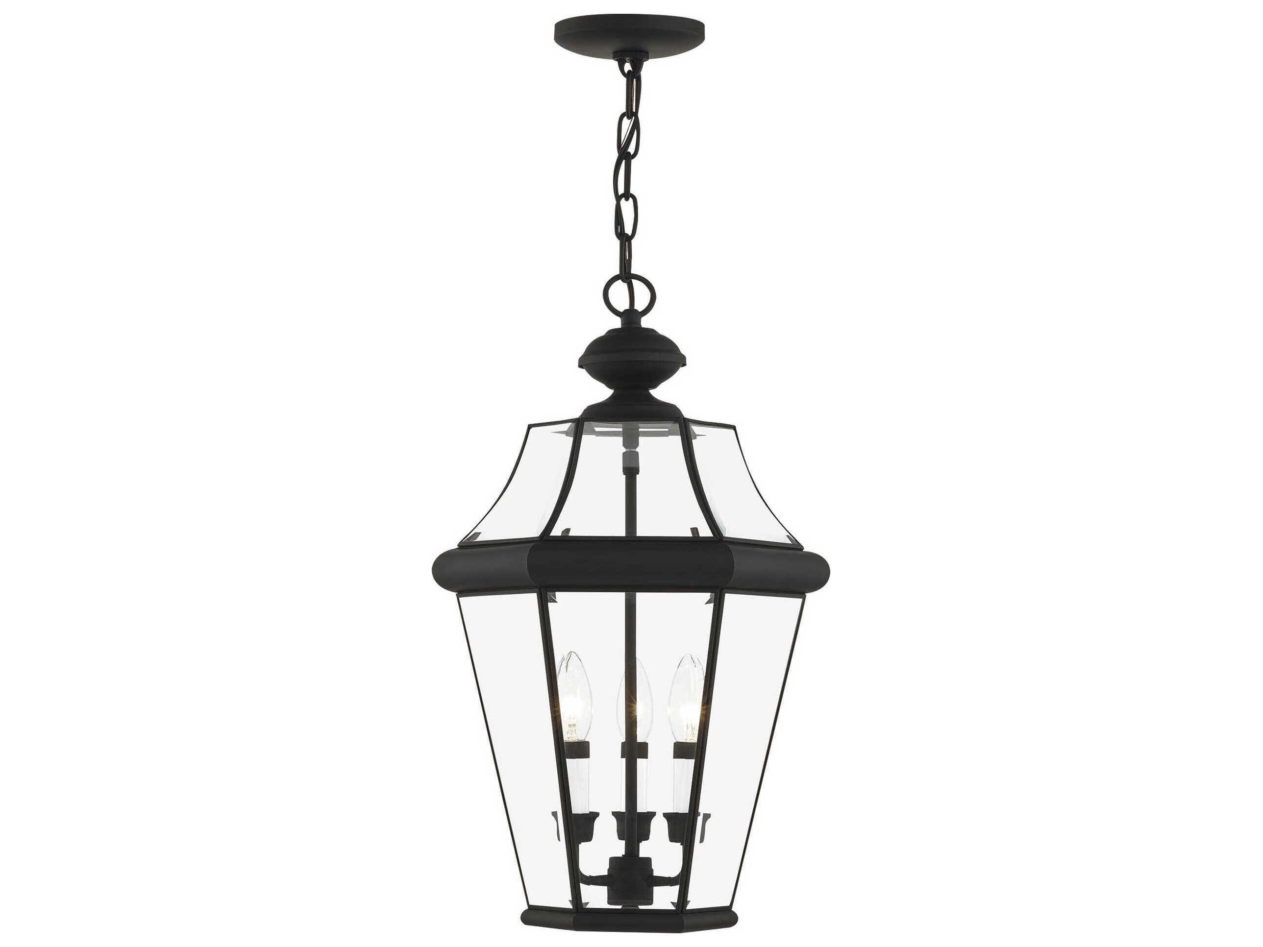 Livex Lighting Georgetown 3 - Light Outdoor Hanging Light