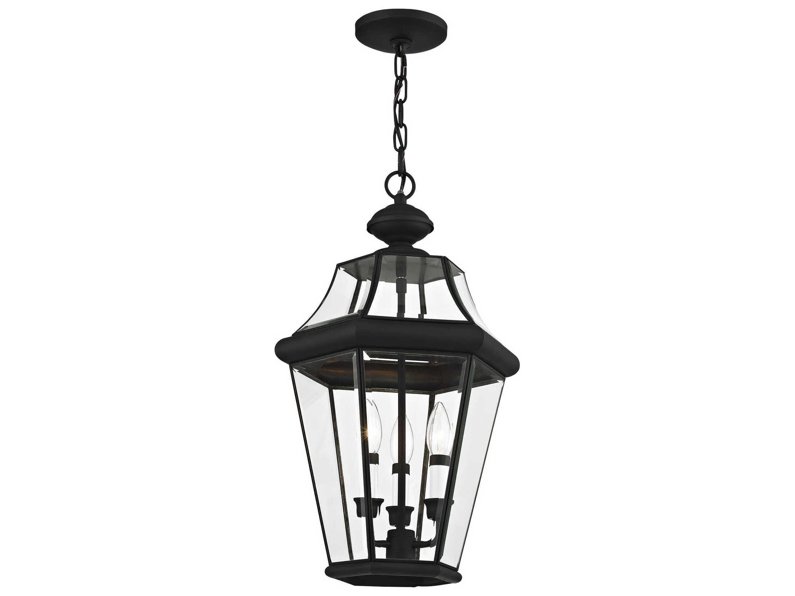 Livex Lighting Georgetown 3 - Light Outdoor Hanging Light