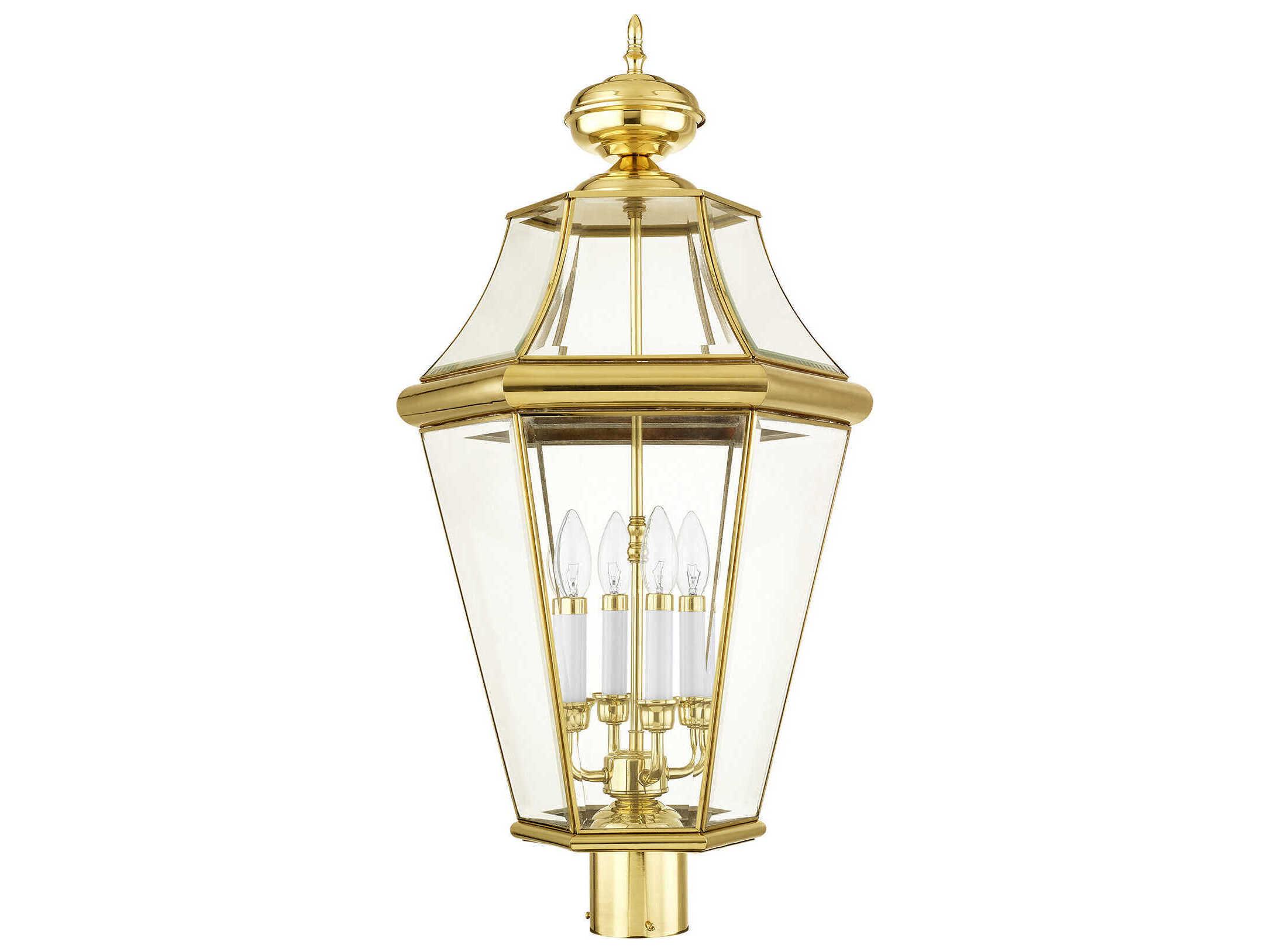 Livex Lighting Georgetown 4 - Light Outdoor Post Light