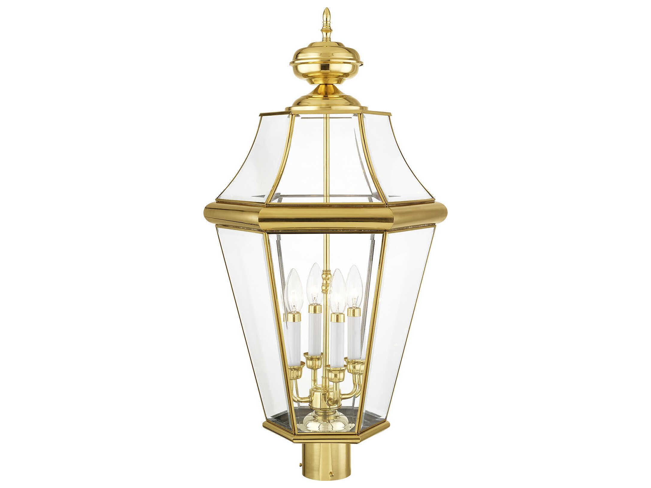 Livex Lighting Georgetown 4 - Light Outdoor Post Light