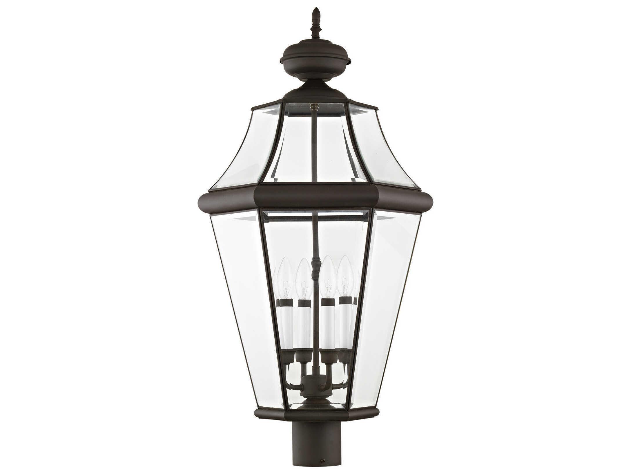 Livex Lighting Georgetown 4 - Light Outdoor Post Light