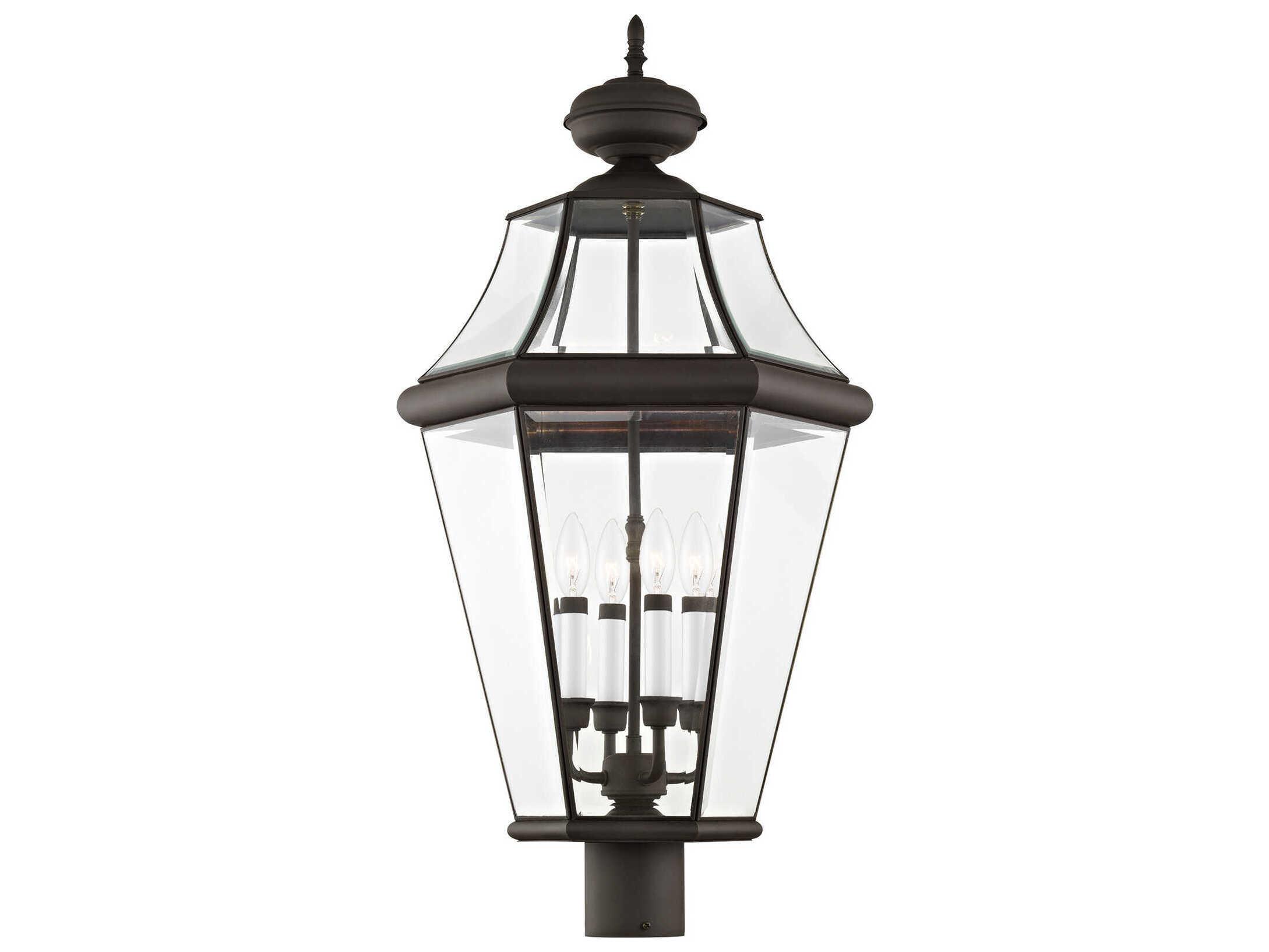 Livex Lighting Georgetown 4 - Light Outdoor Post Light