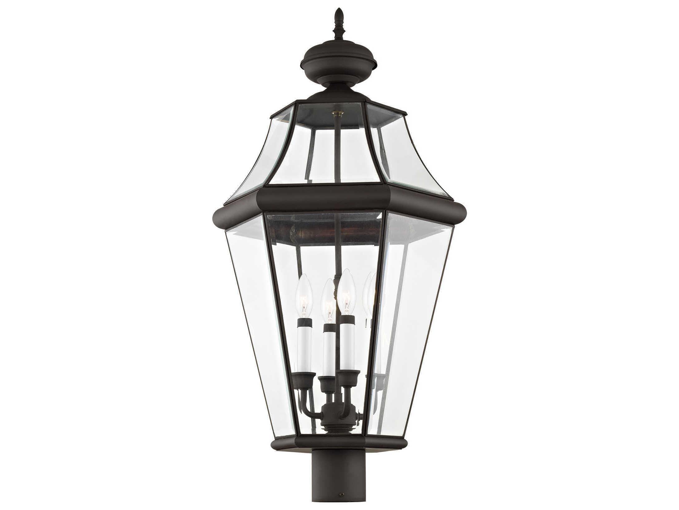 Livex Lighting Georgetown 4 - Light Outdoor Post Light