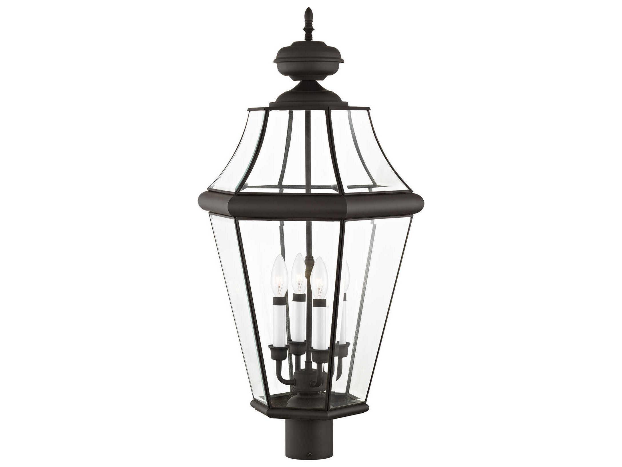 Livex Lighting Georgetown 4 - Light Outdoor Post Light