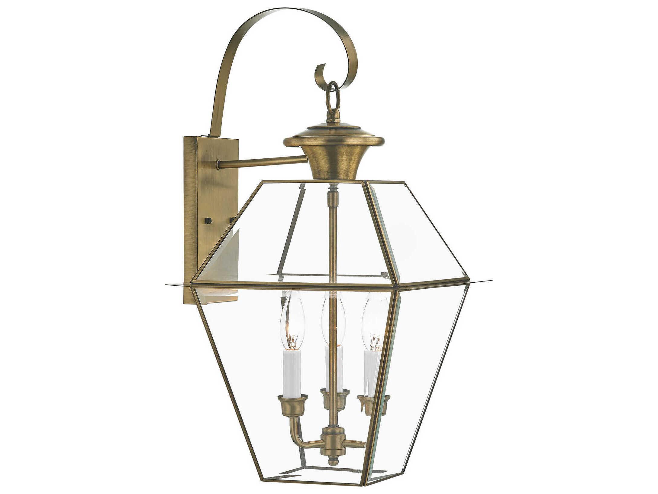 Livex Lighting Westover 3 - Light Outdoor Wall Light