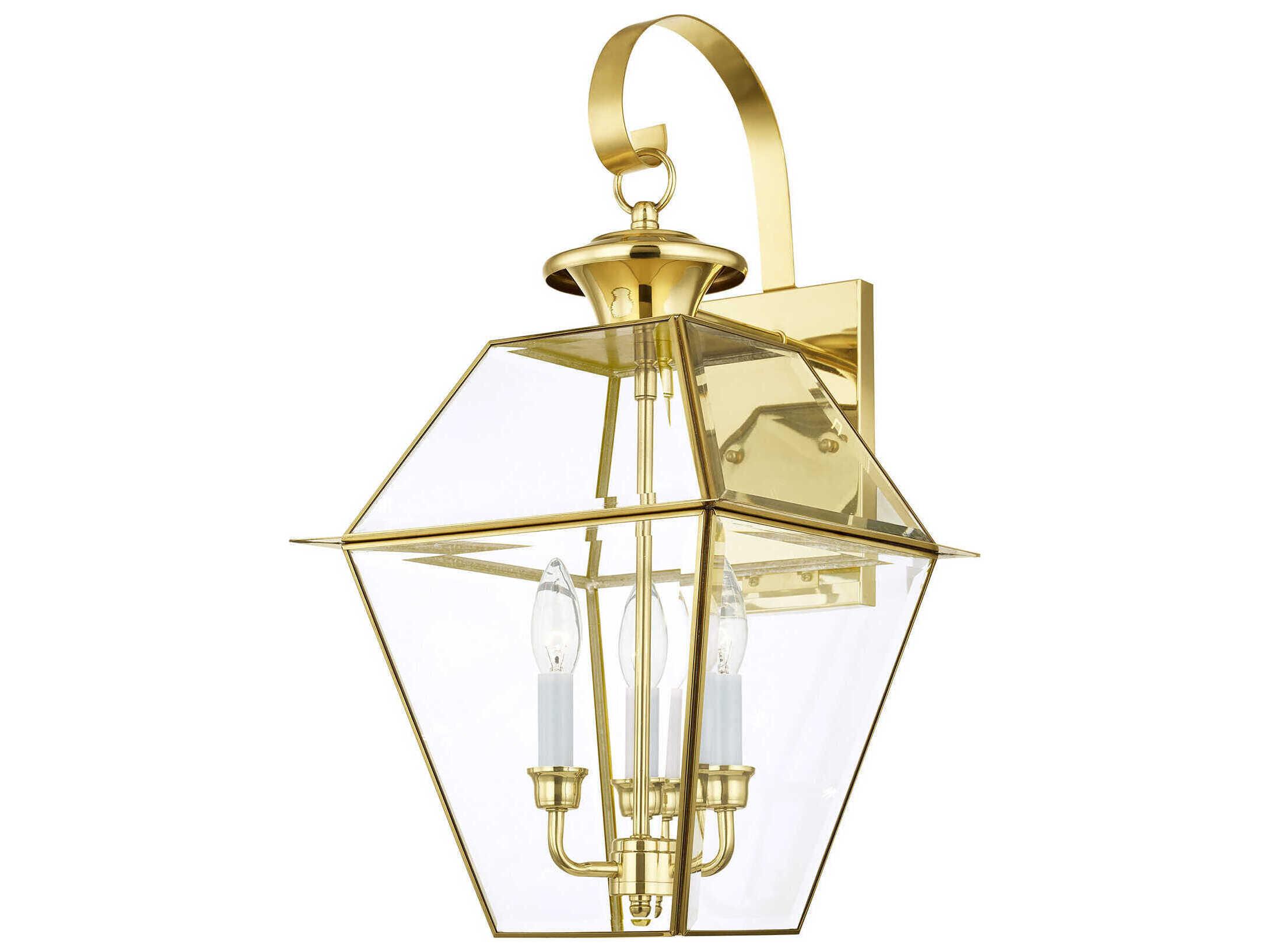 Livex Lighting Westover 3 - Light Outdoor Wall Light