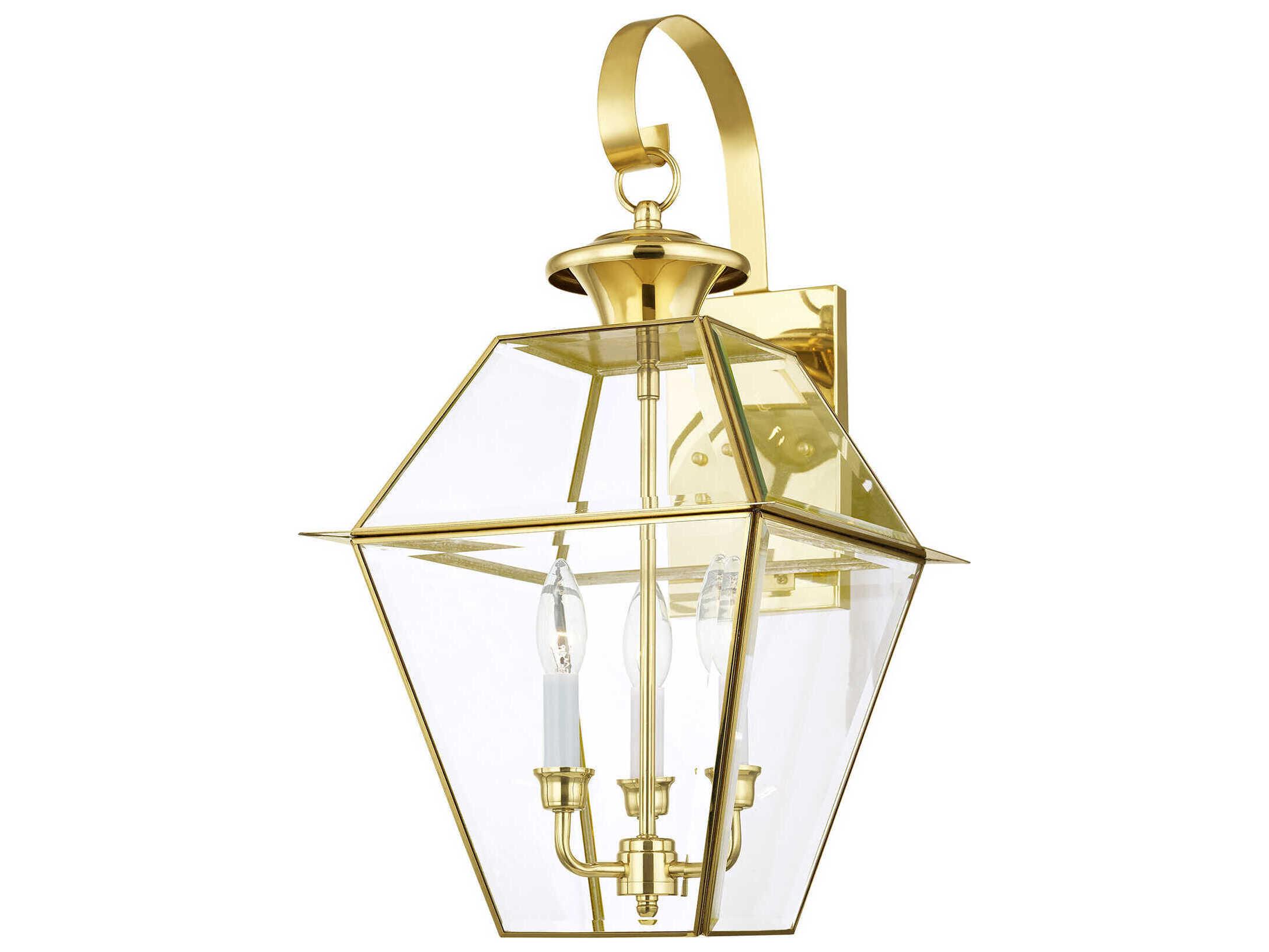 Livex Lighting Westover 3 - Light Outdoor Wall Light