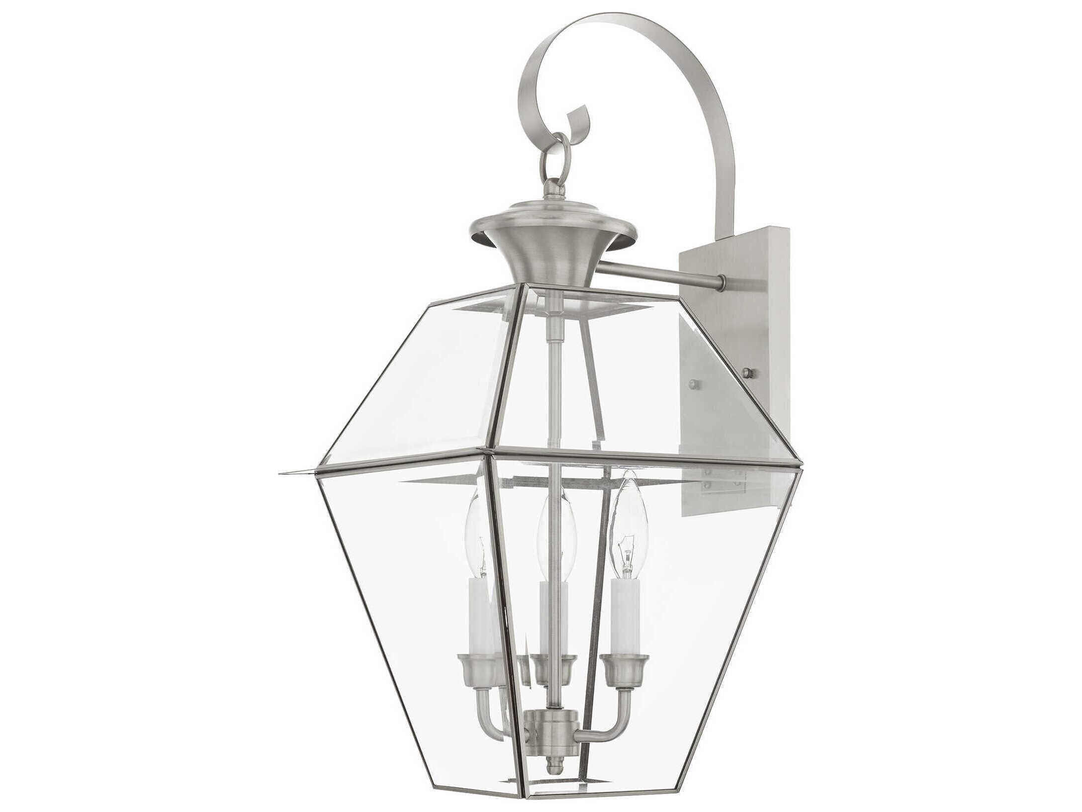 Livex Lighting Westover 3 - Light Outdoor Wall Light