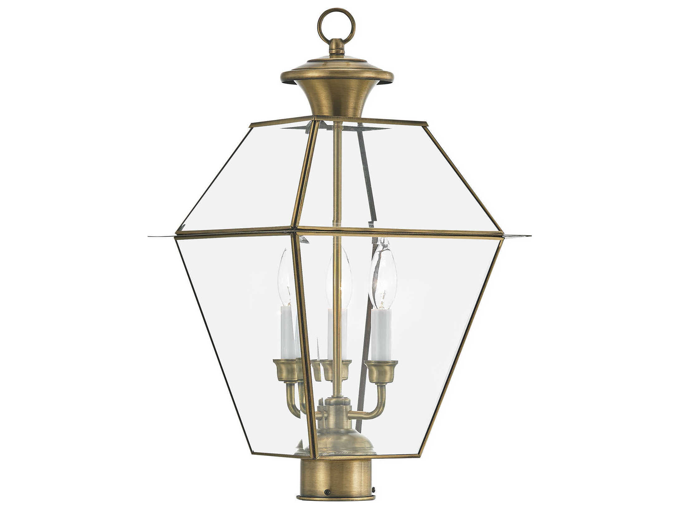 Livex Lighting Westover 3 - Light Outdoor Post Light