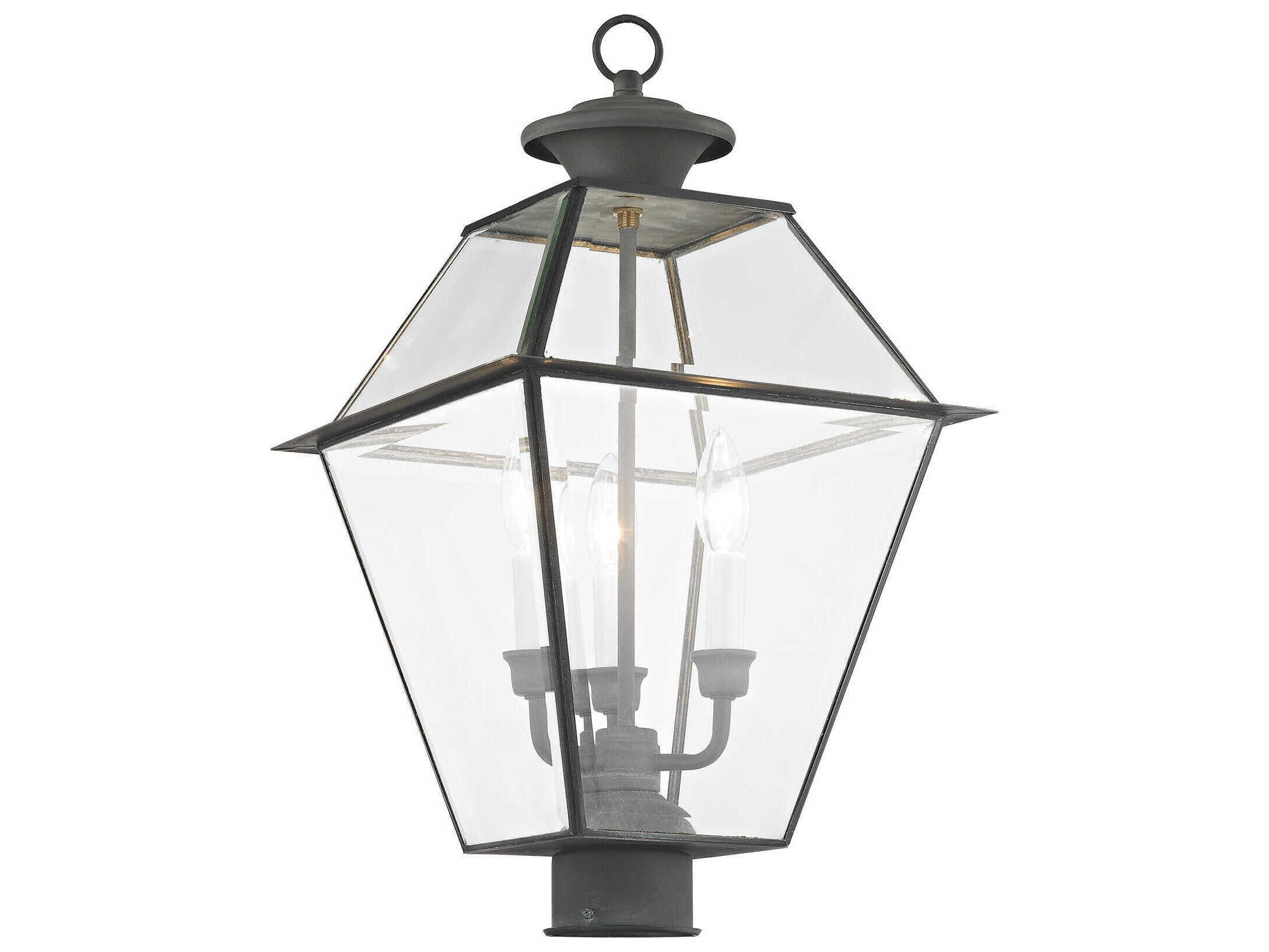 Livex Lighting Westover 3 - Light Outdoor Post Light
