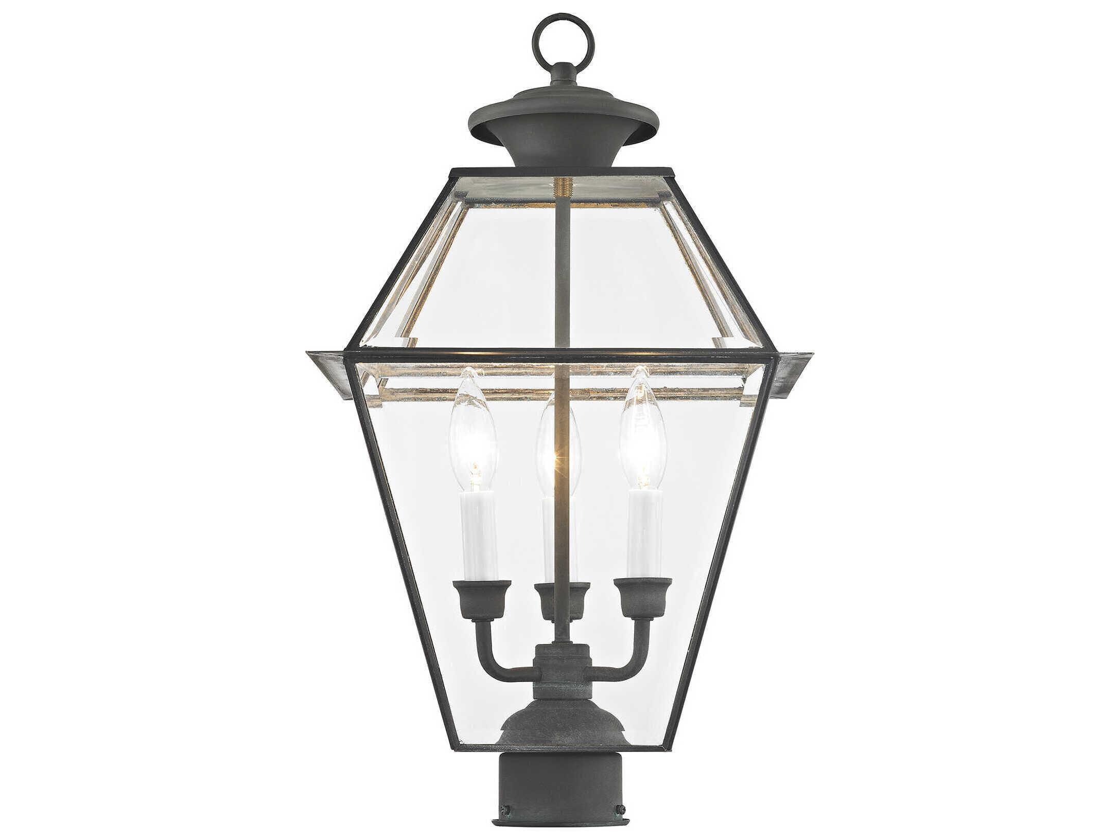 Livex Lighting Westover 3 - Light Outdoor Post Light