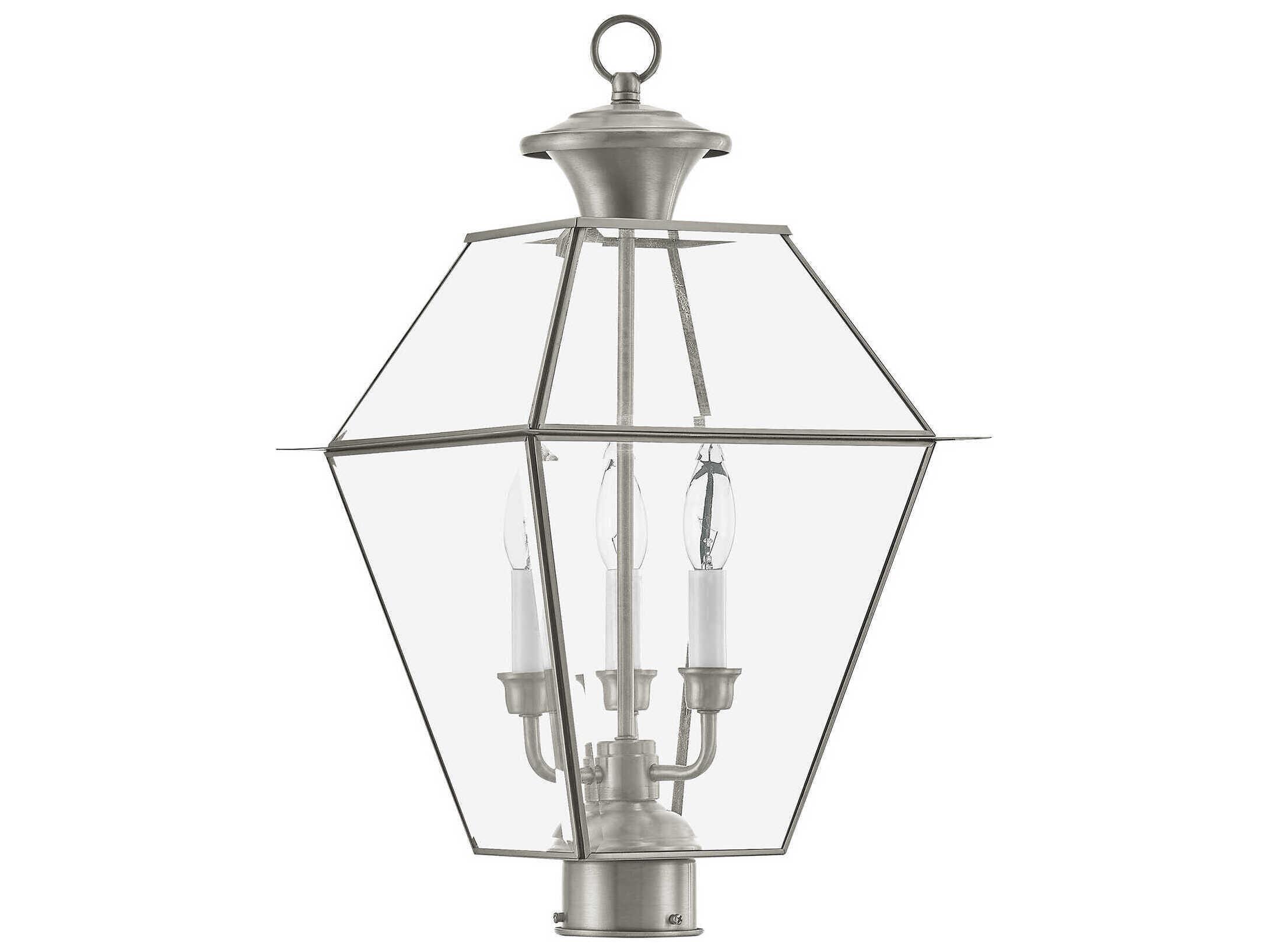 Livex Lighting Westover 3 - Light Outdoor Post Light