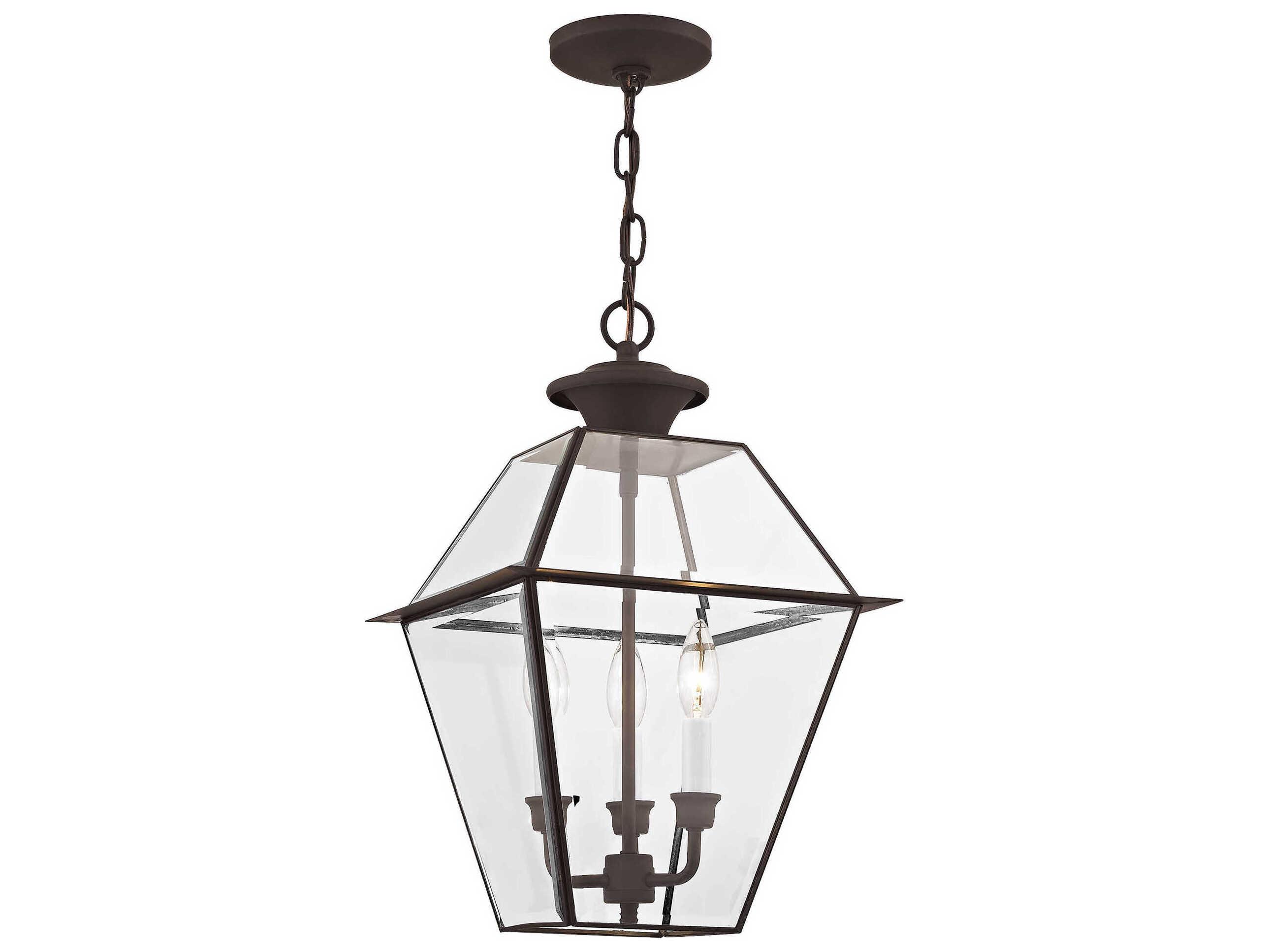 Livex Lighting Westover 3 - Light Outdoor Hanging Light