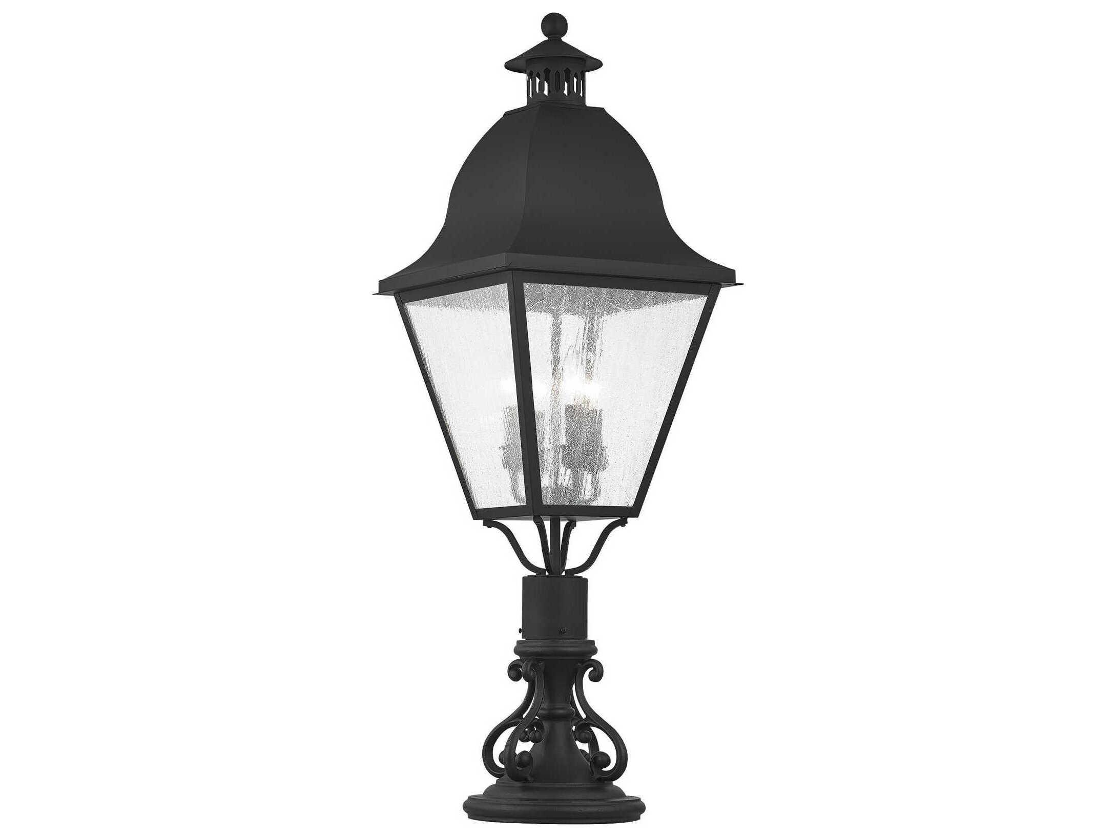 Livex Lighting Amwell 4 - Light Outdoor Post Light