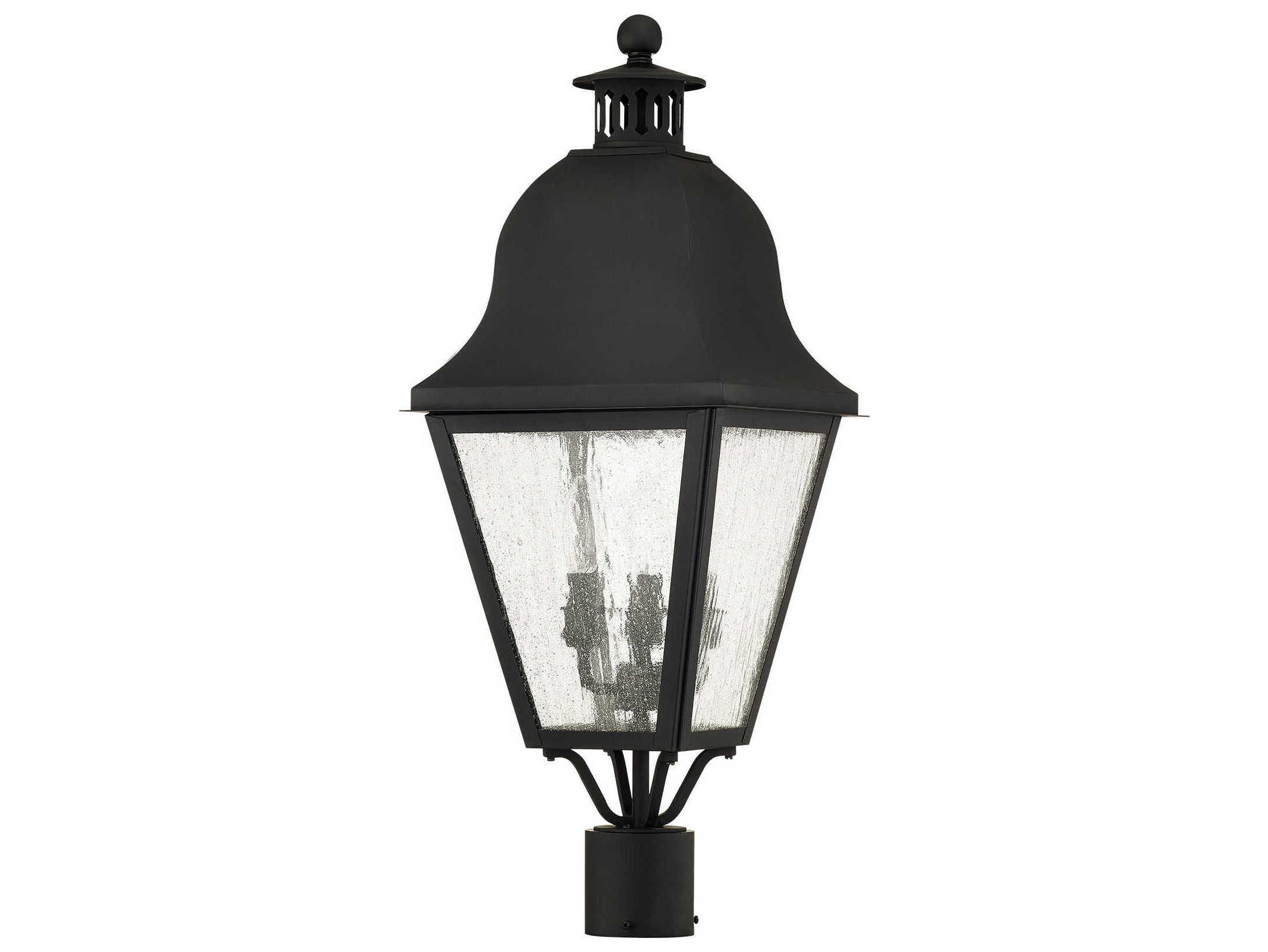Livex Lighting Amwell 3 - Light Outdoor Post Light